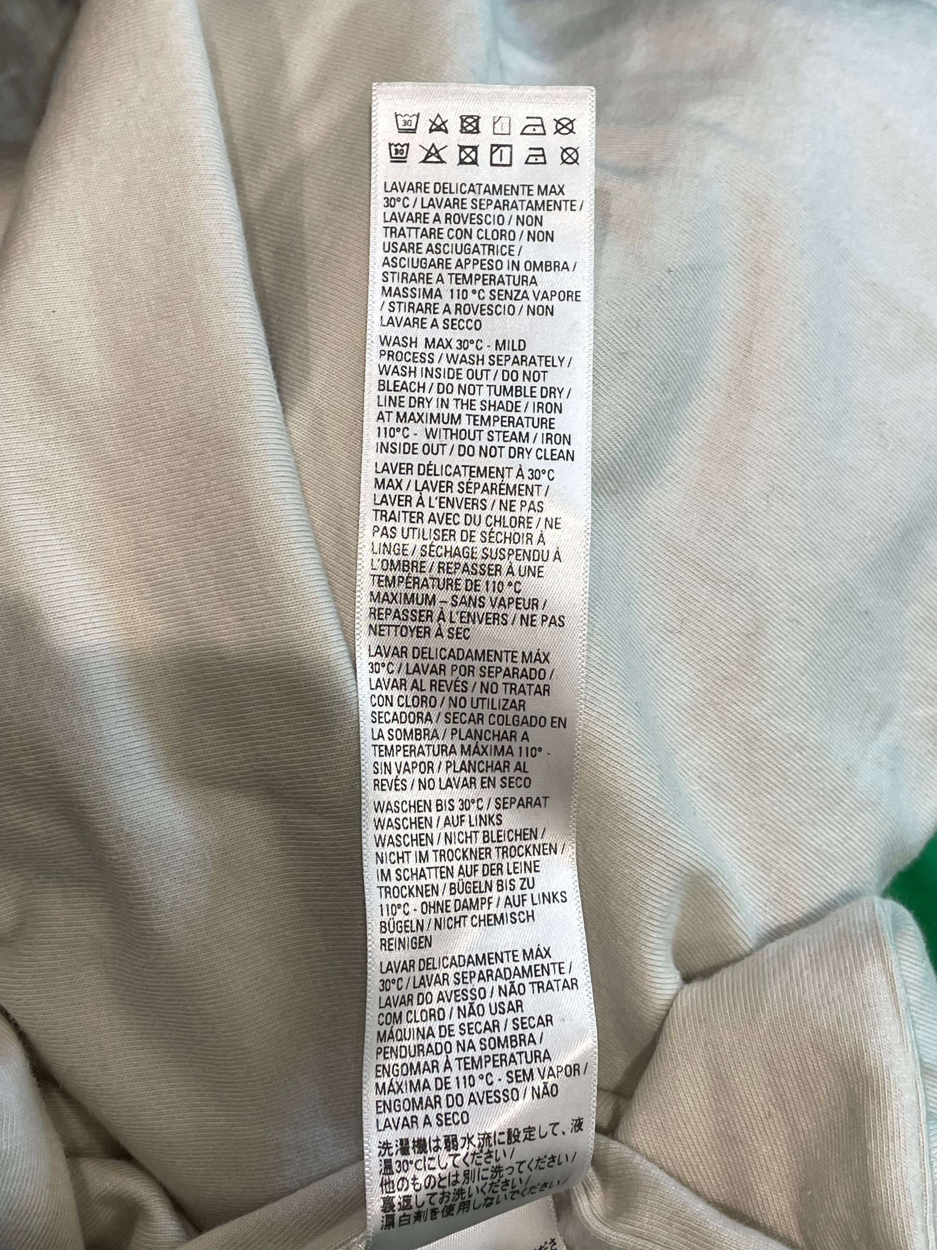 Balenciaga XXXL T-Shirt Beige Black