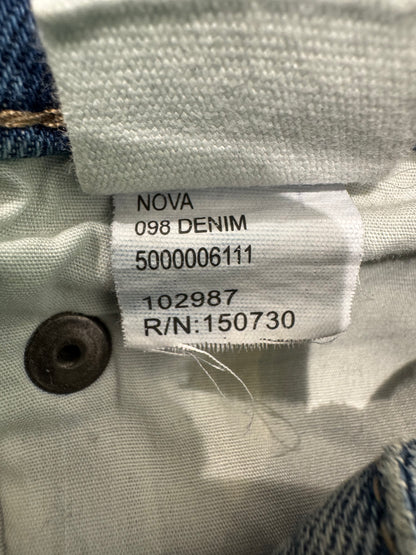 Ksubi Light Wash Ripped Blue Jeans