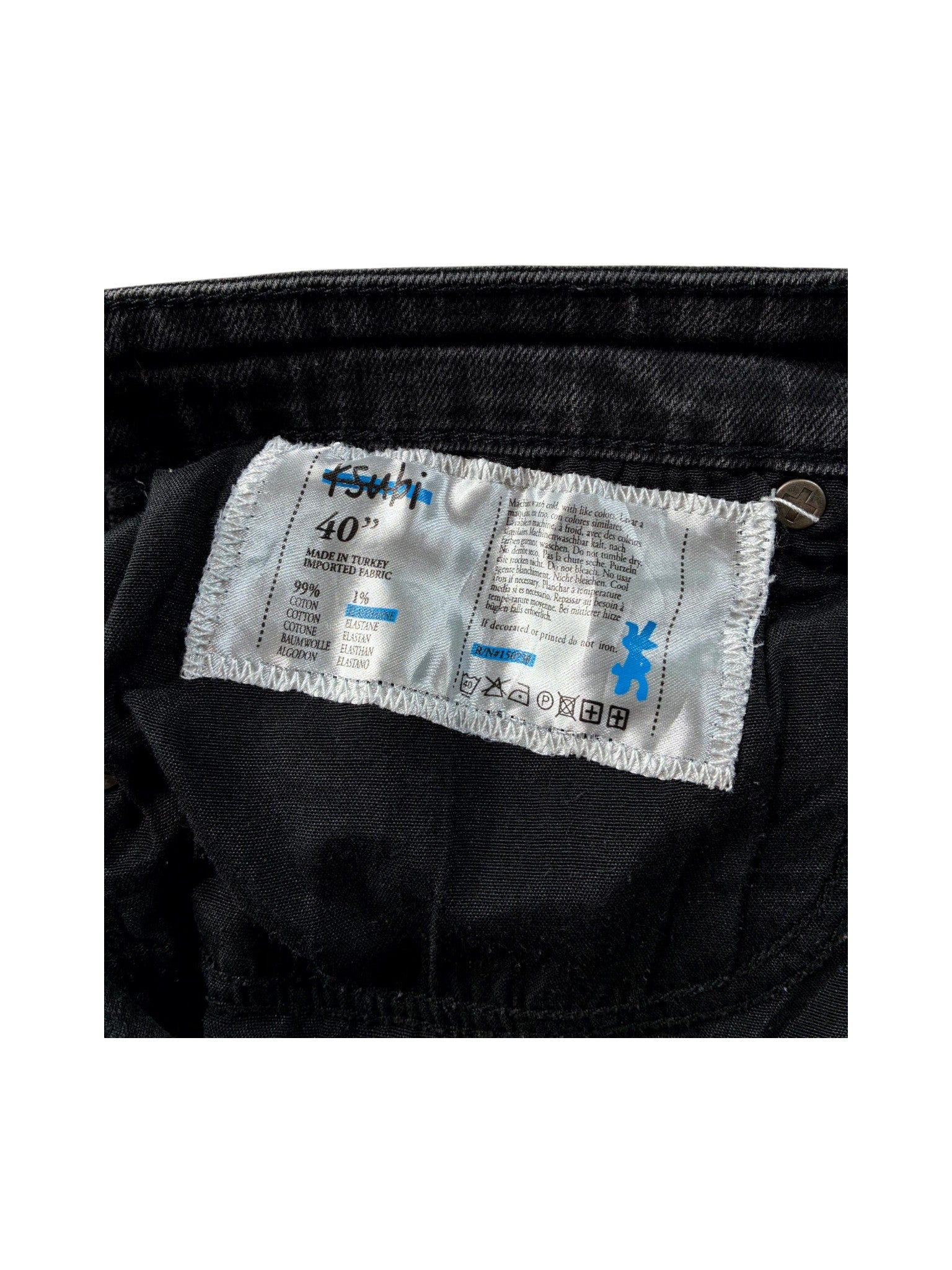 Ksubi Black Wash Jeans
