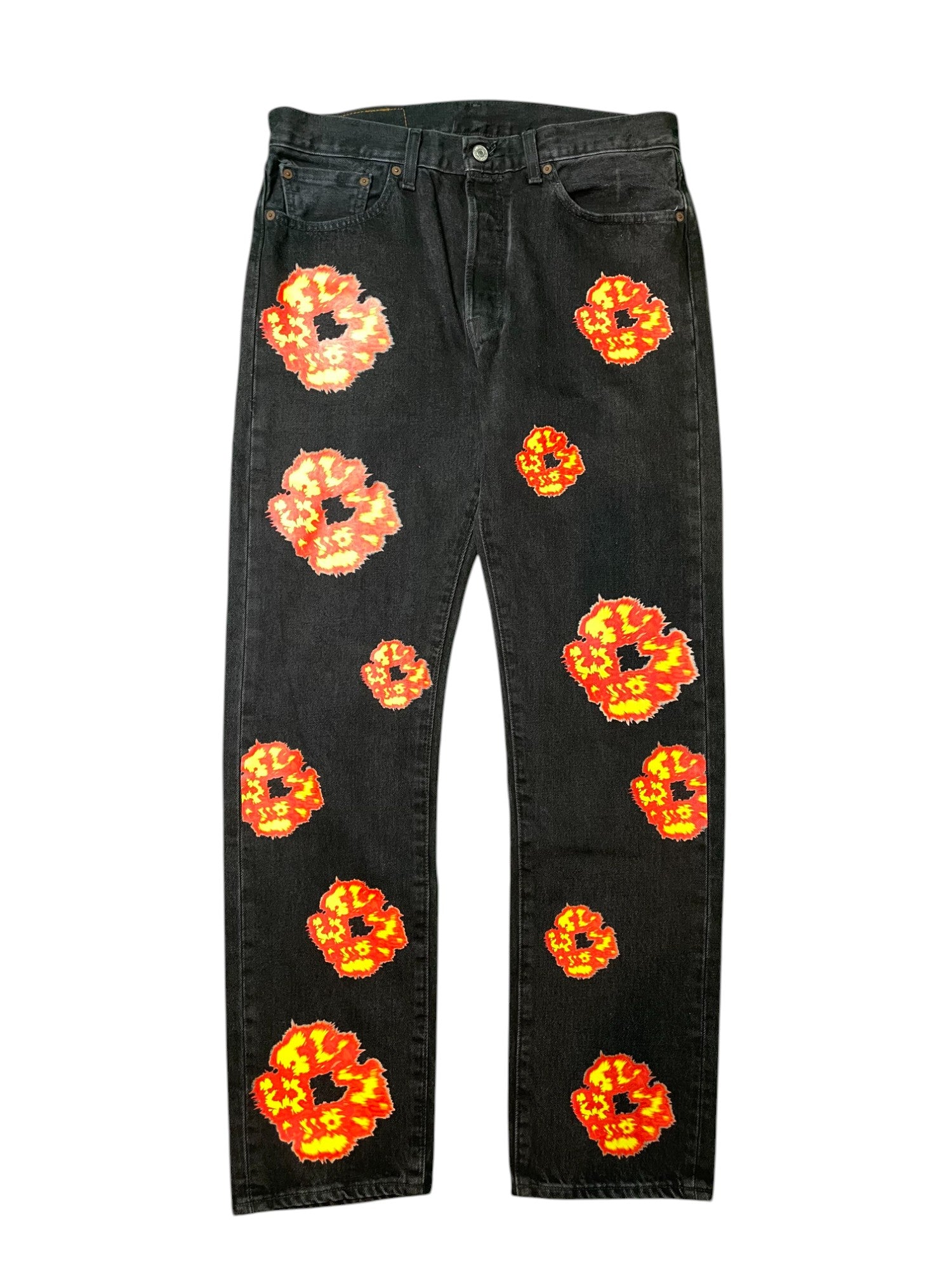 Denim Tears Offset Jeans Black
