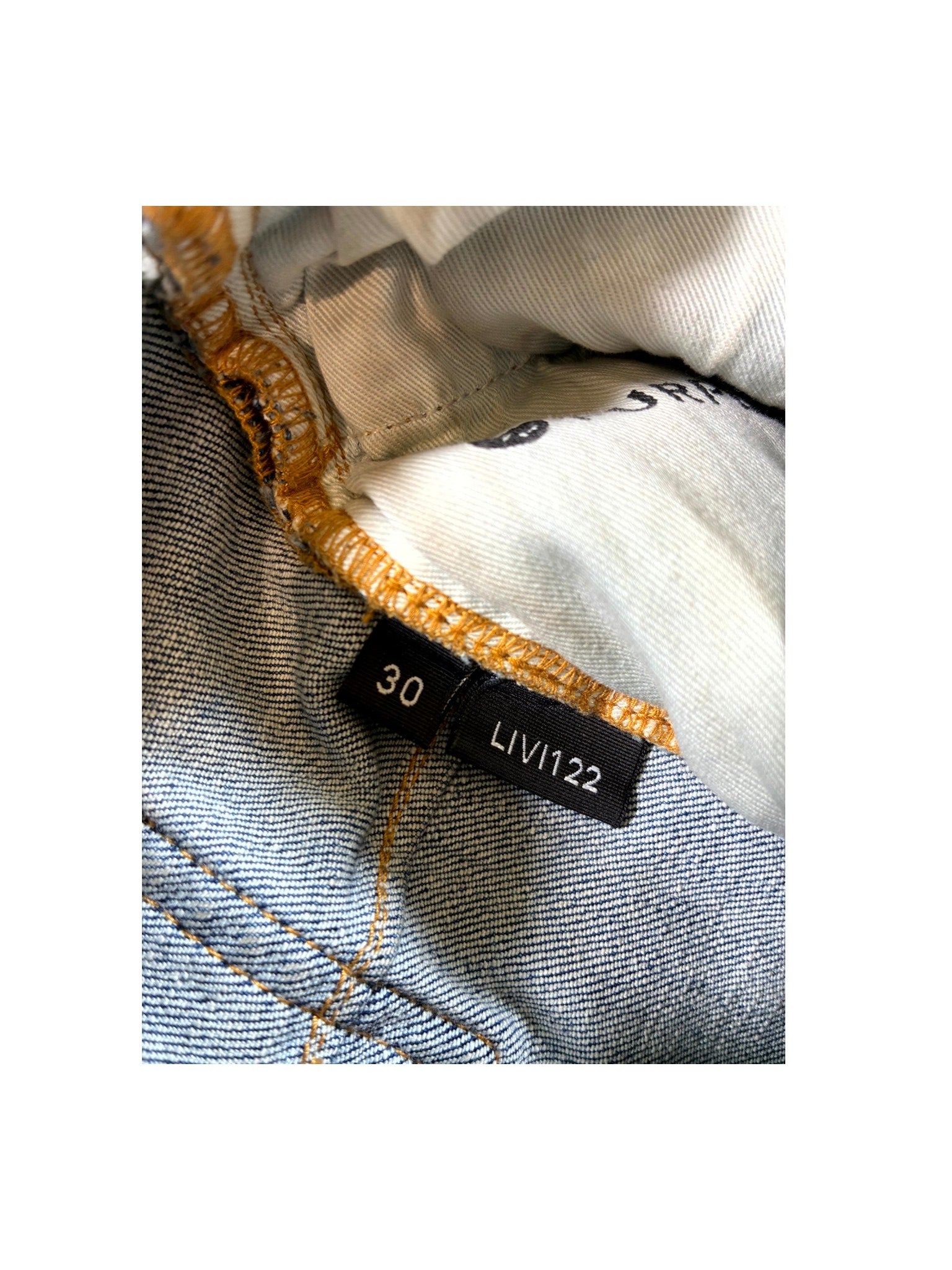 Purple Brand Distressed Light Wash Jeans