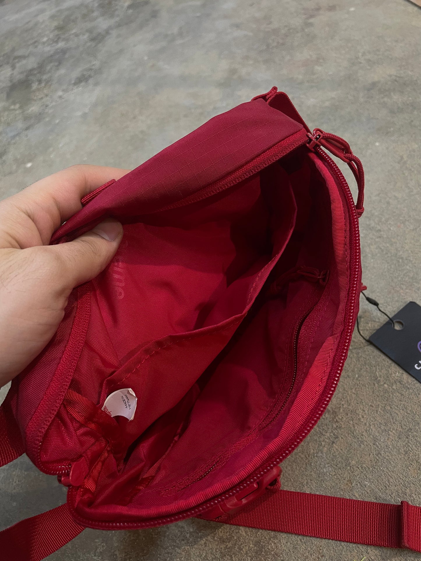 Supreme Side Bag Red Used