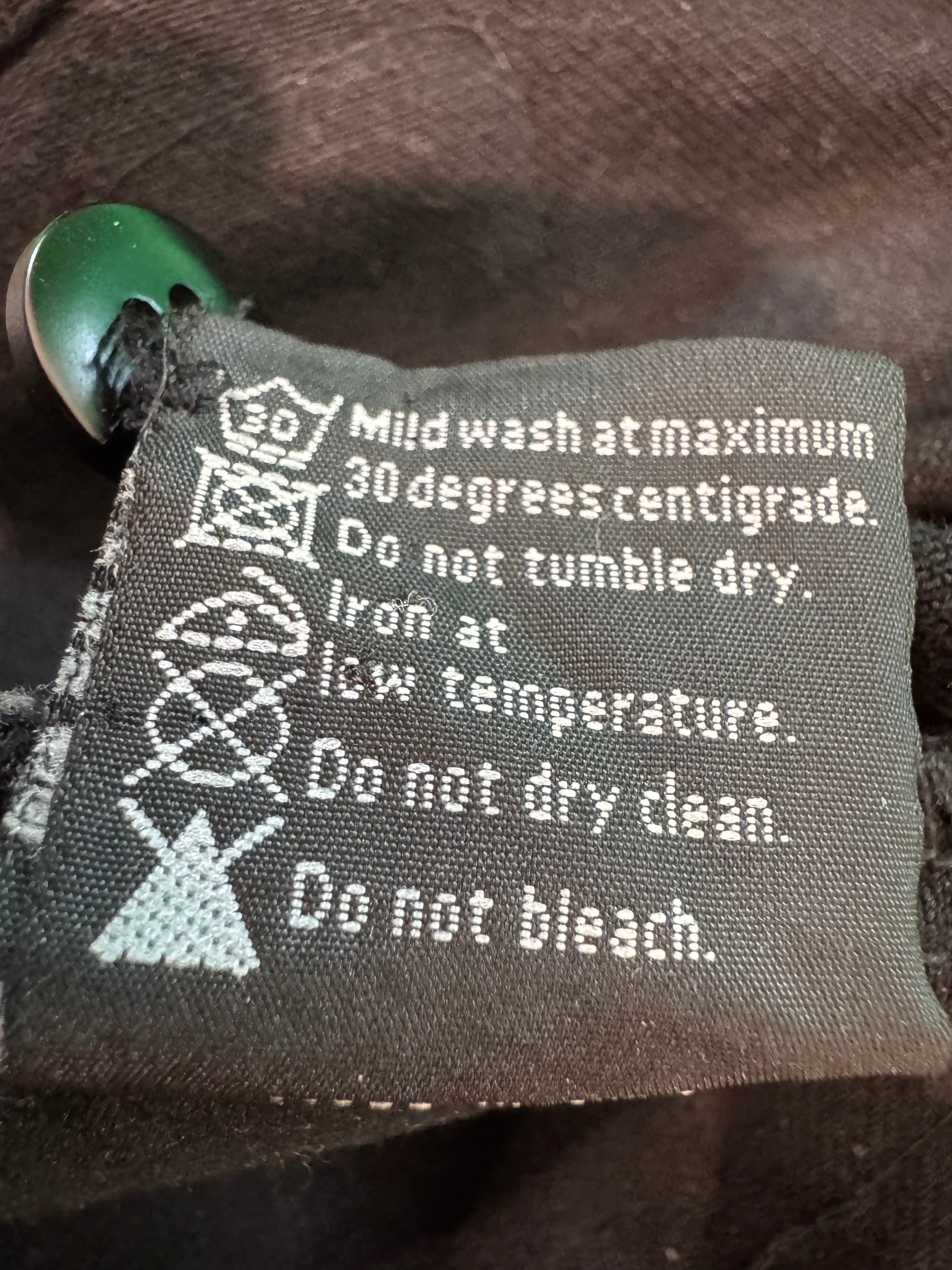 WDW Black Windows Black Jean Jacket