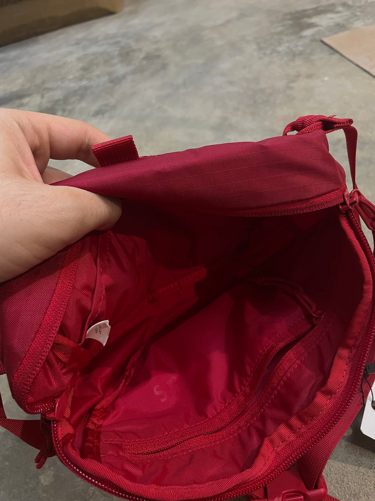 Supreme Side Bag Red Used