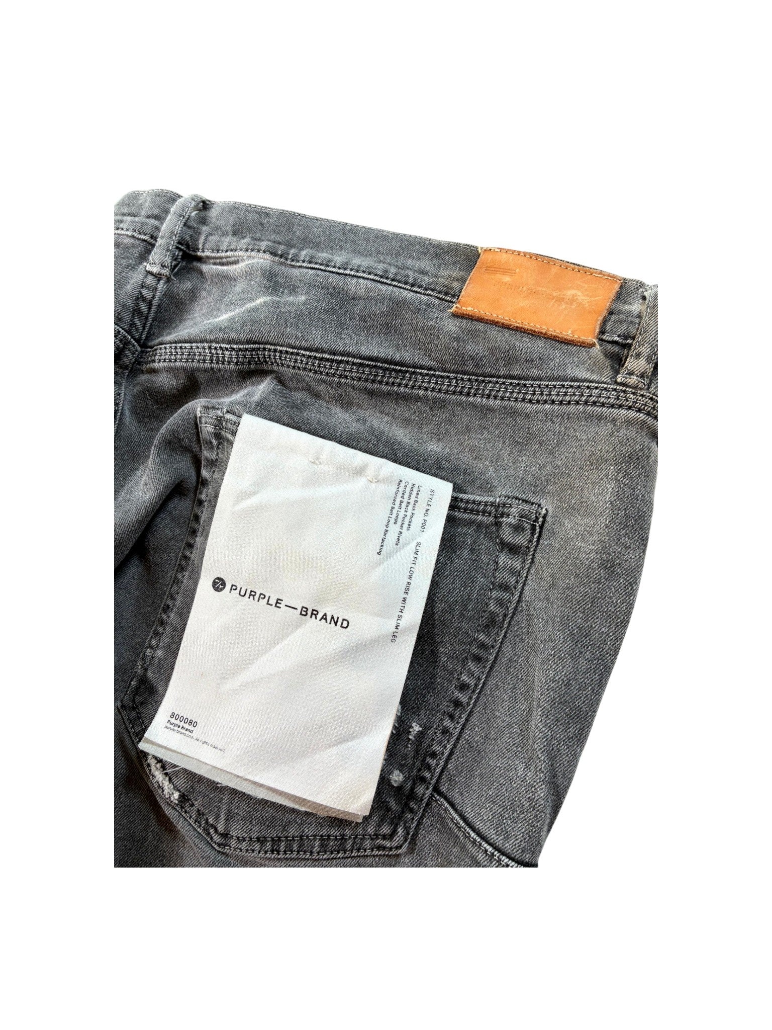 Purple Brand Grey Jeans