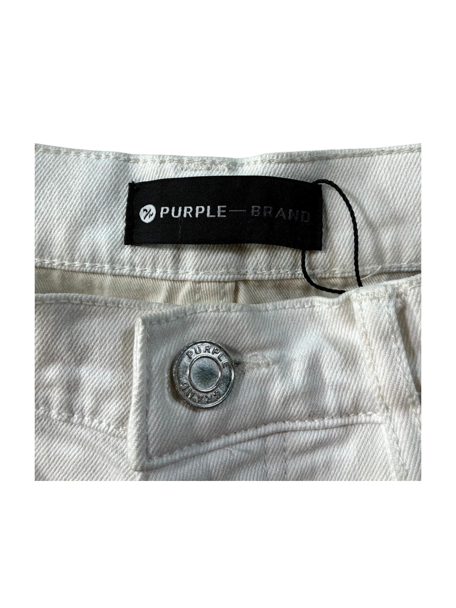 Ksubi Splatter Ripped White Jeans