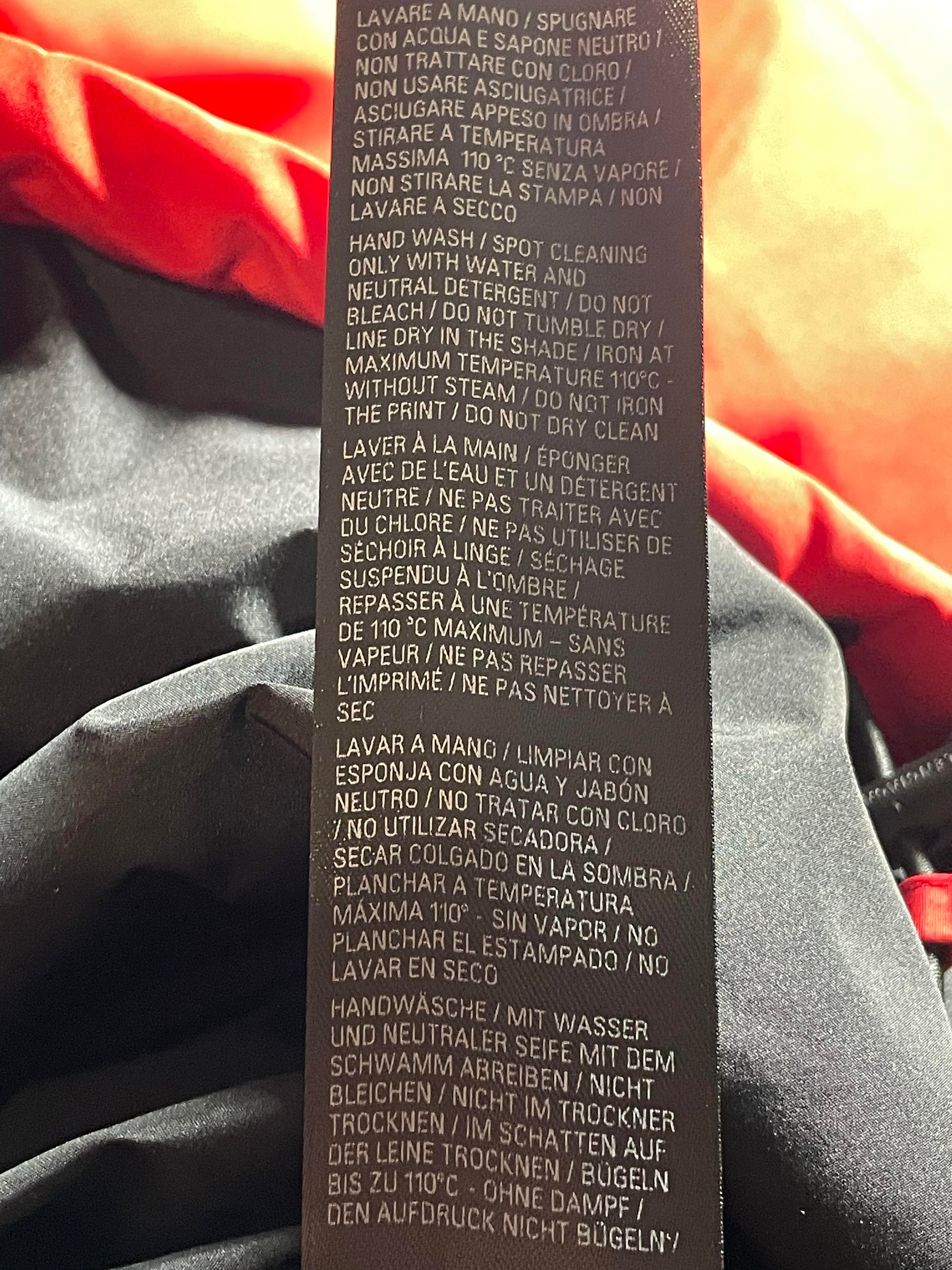Balenciaga Campaign Logo Oversized Red Puffer Jacket