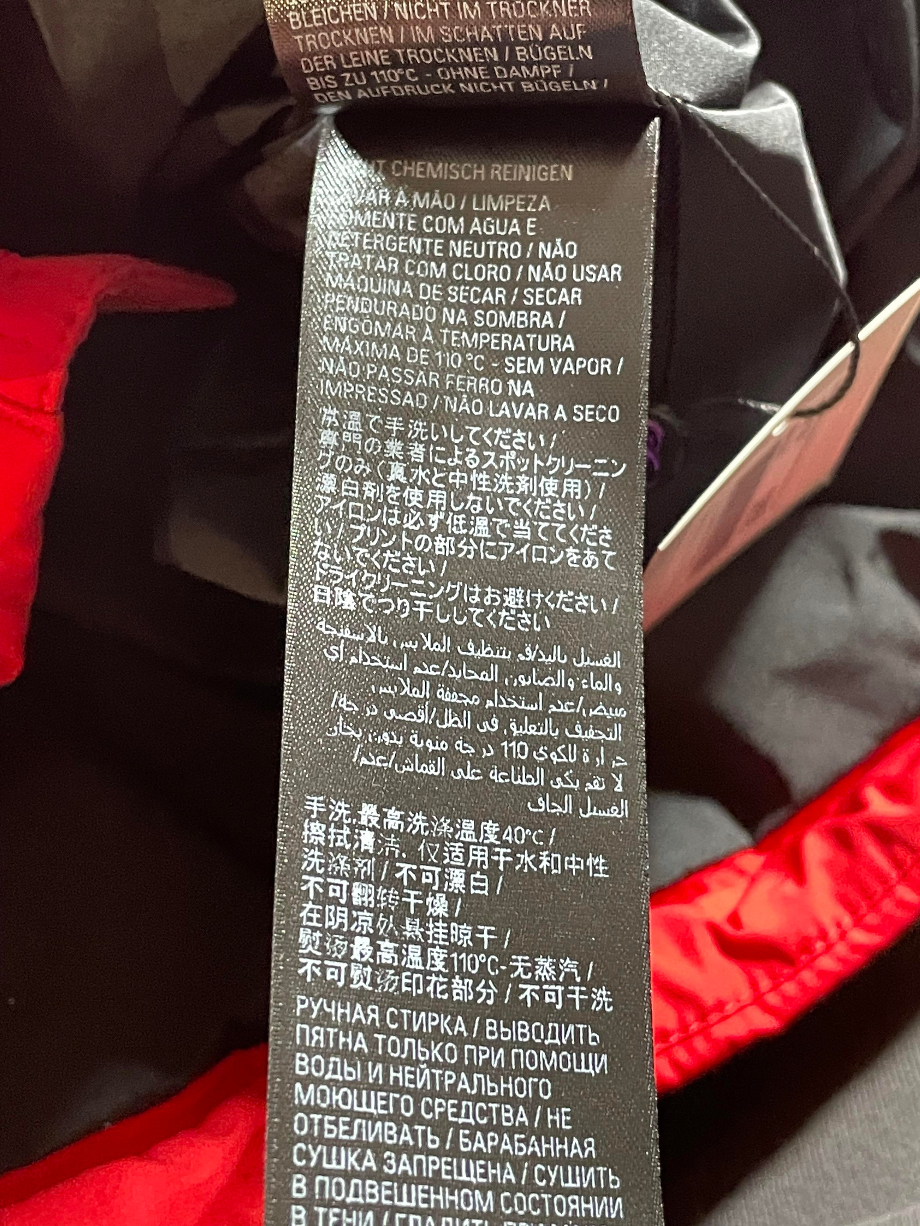 Balenciaga Campaign Logo Oversized Red Puffer Jacket