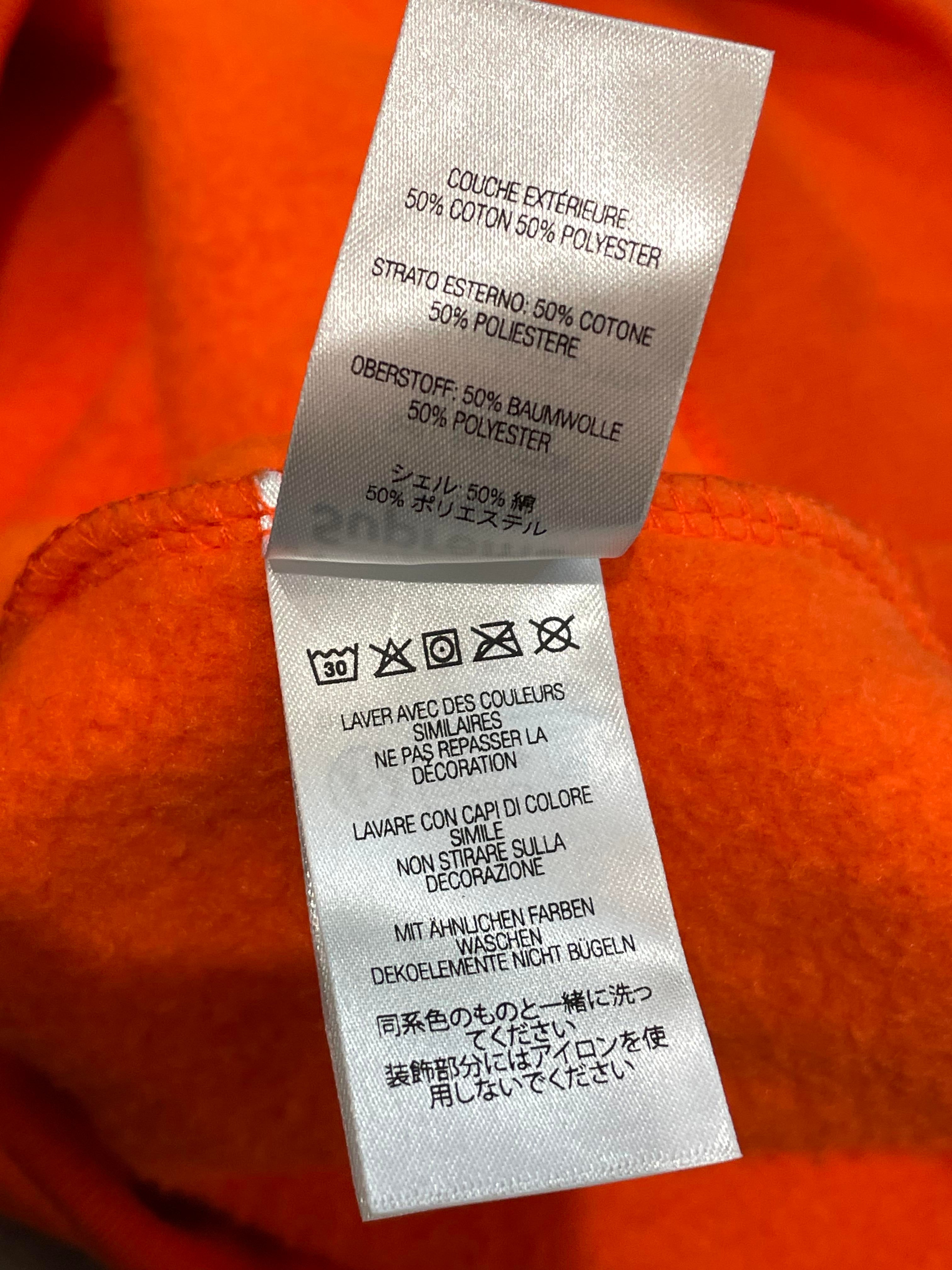 Supreme Small Box Logo Orange Sweatsuit