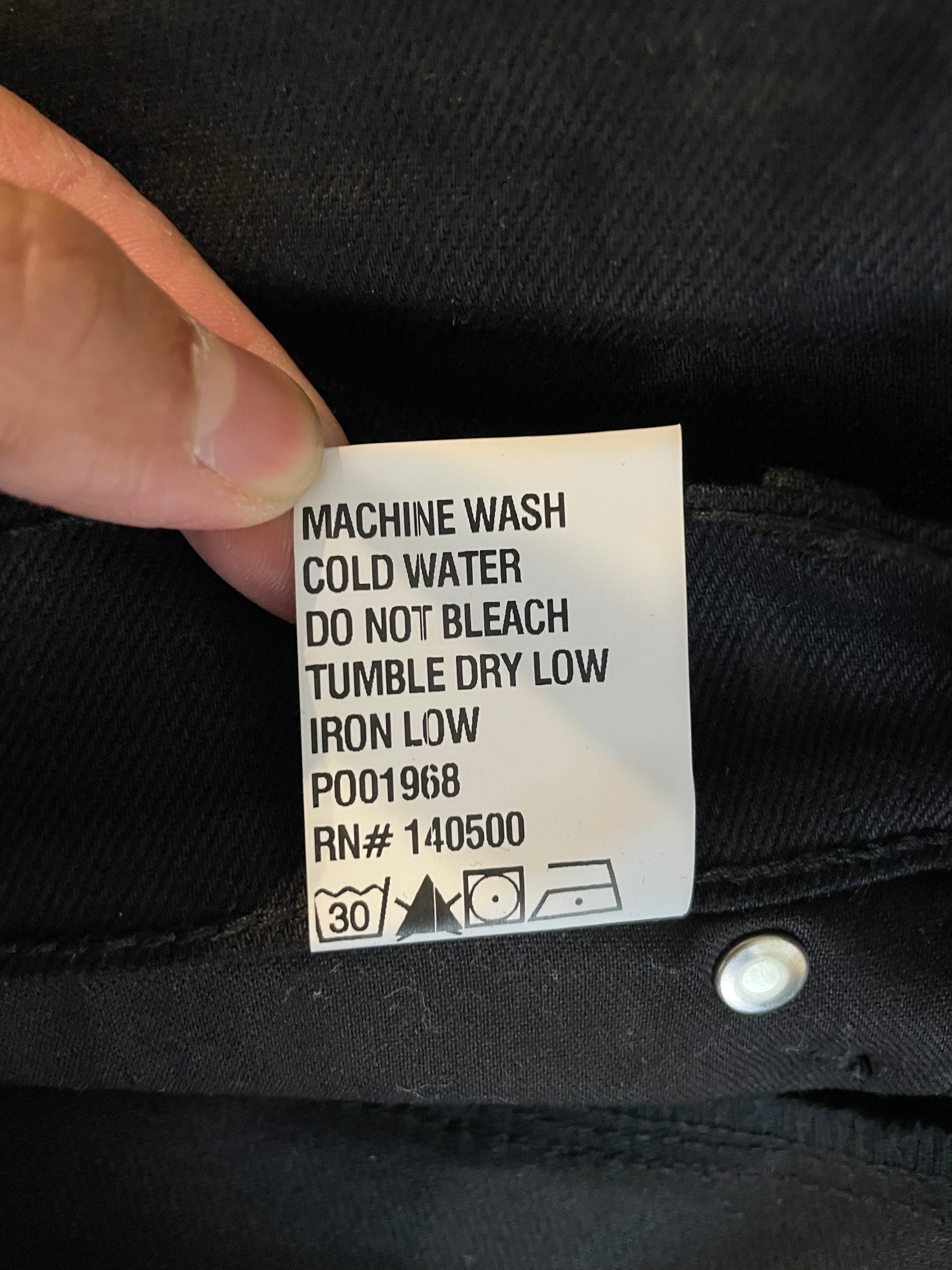 RTA Black & Blue Jeans