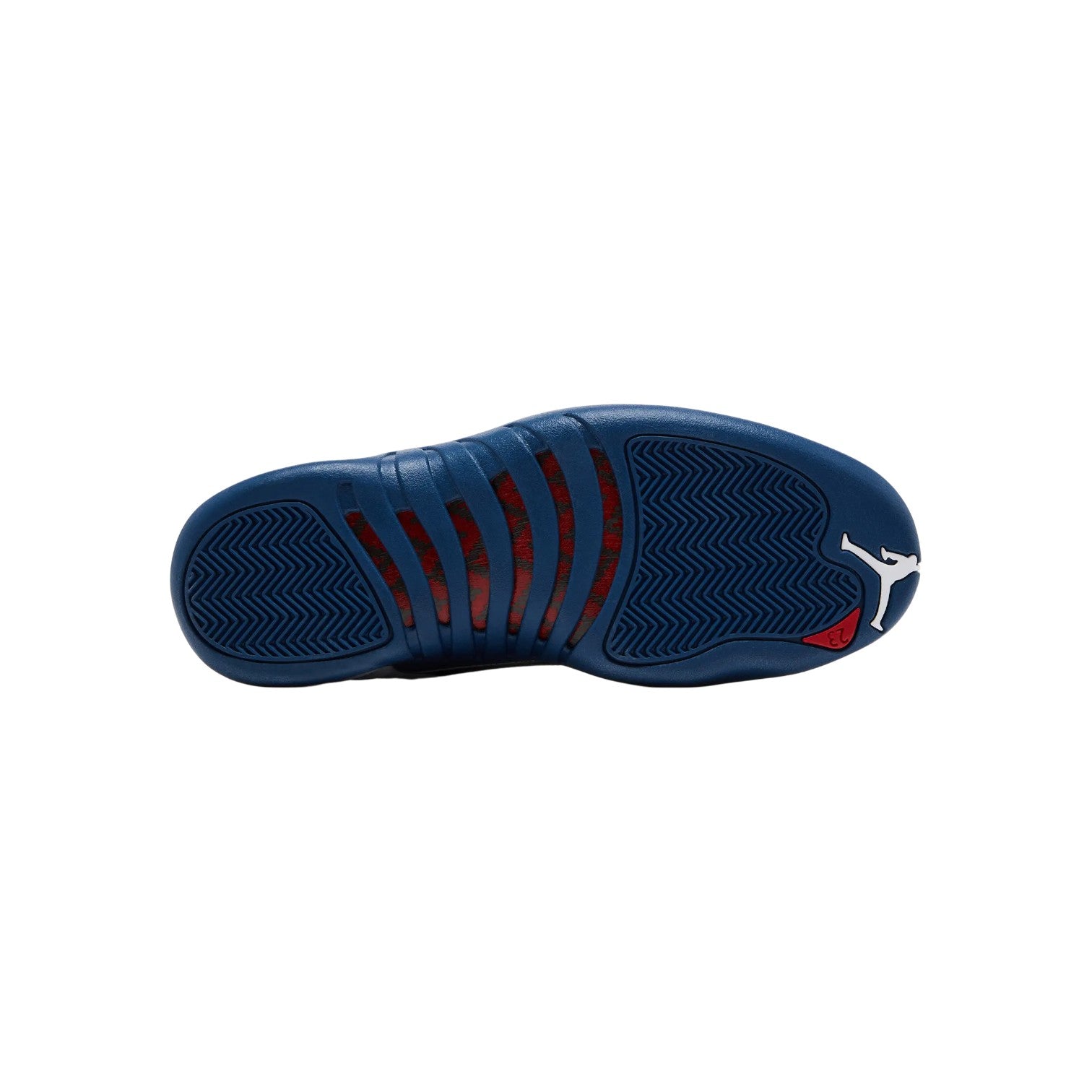 Jordan 12 'French Blue' White & Blue Sneakers