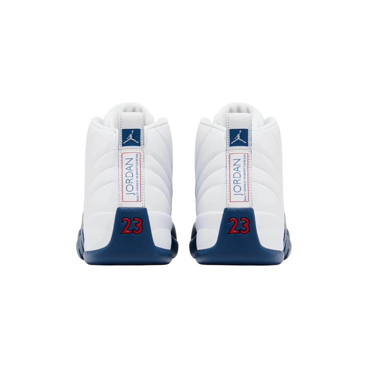 Jordan 12 'French Blue' White & Blue Sneakers