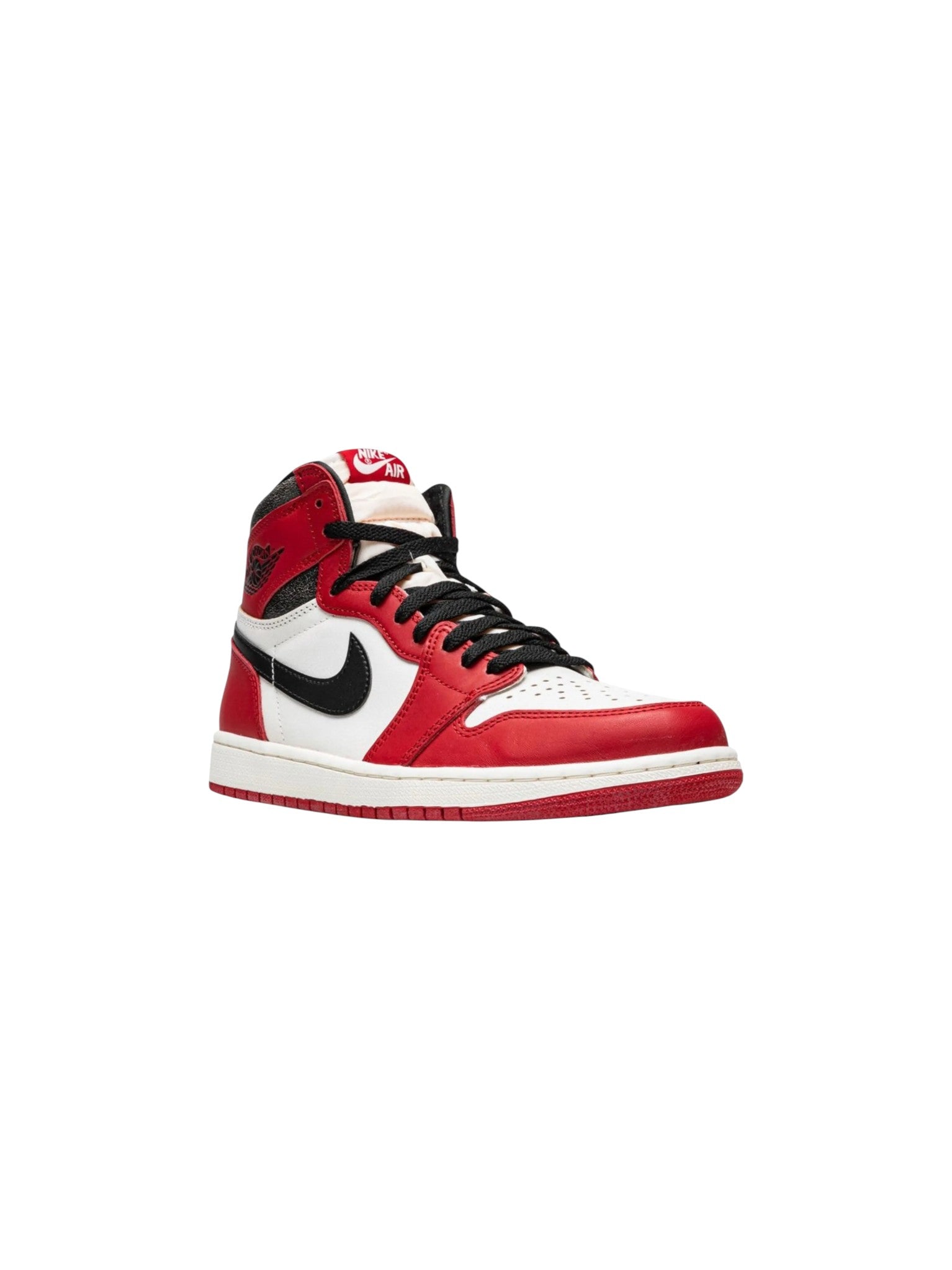 Jordan 1 'Lost & Found' Black & Red Sneakers
