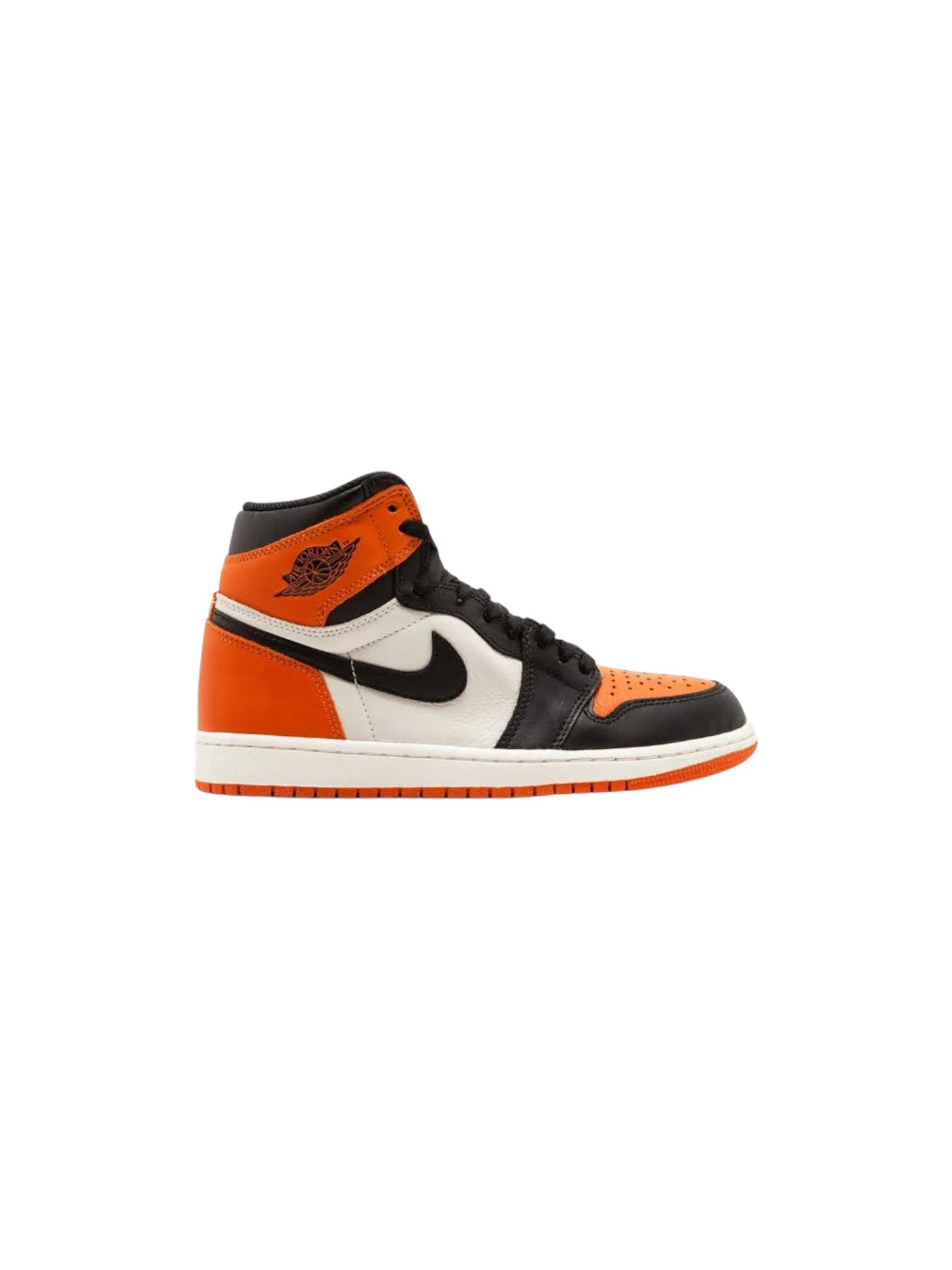 Jordan 1 'Shattered Backboard' Black & Orange Sneakers