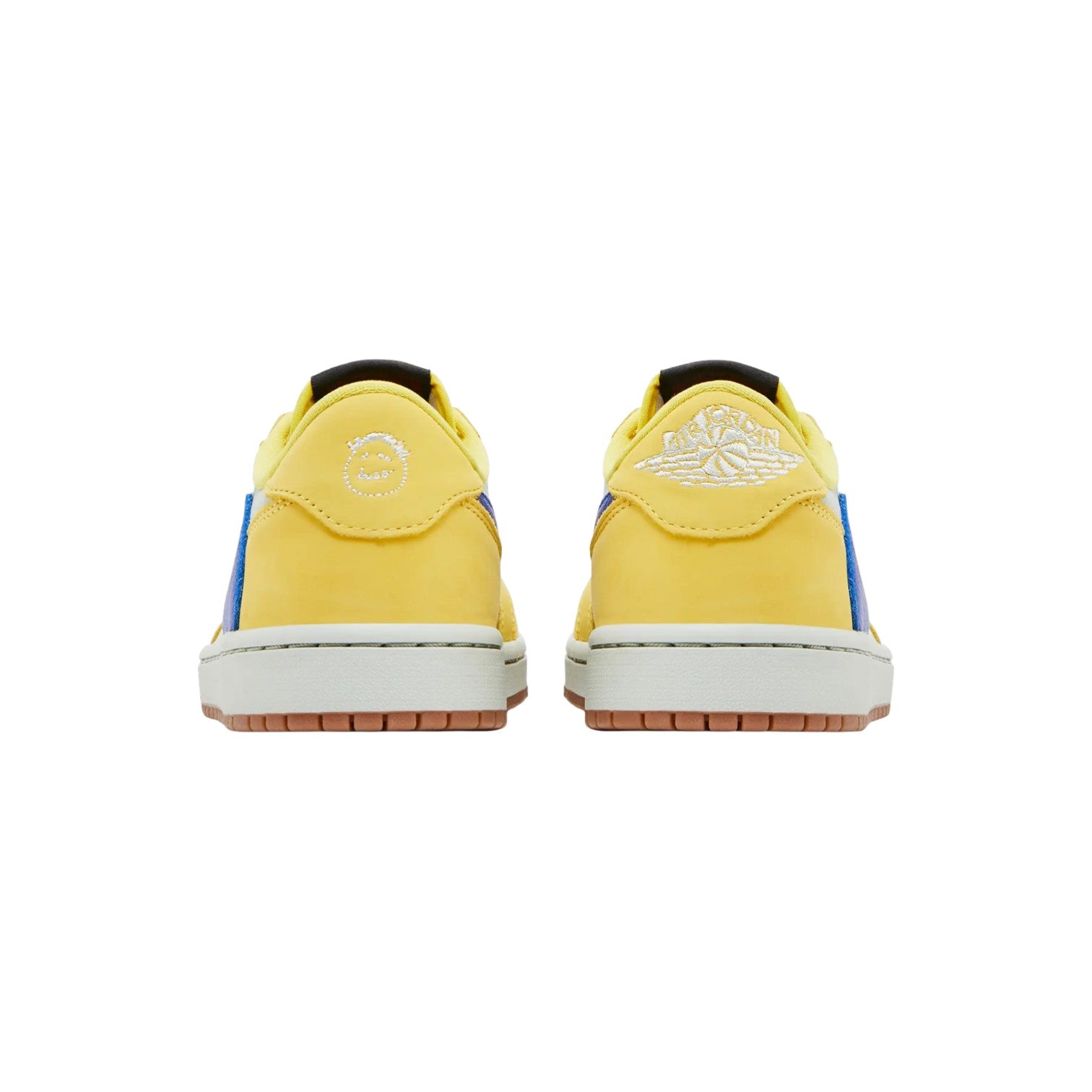 Jordan 1 x Travis Scott 'Canary' White & Yellow Sneakers (Kid's)