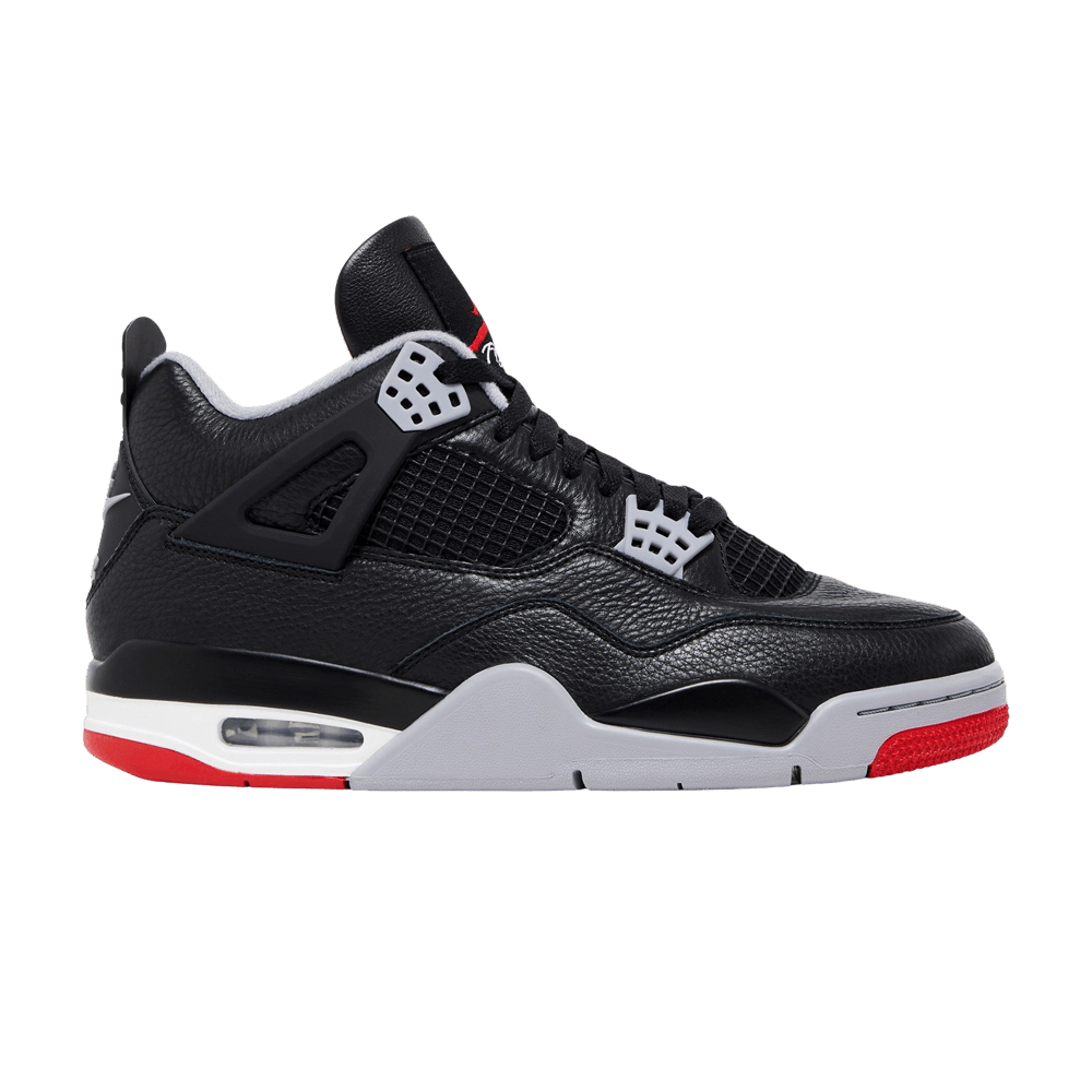 Air Jordan 4 Retro 'Bred Reimagined' Sneaker (Kids)