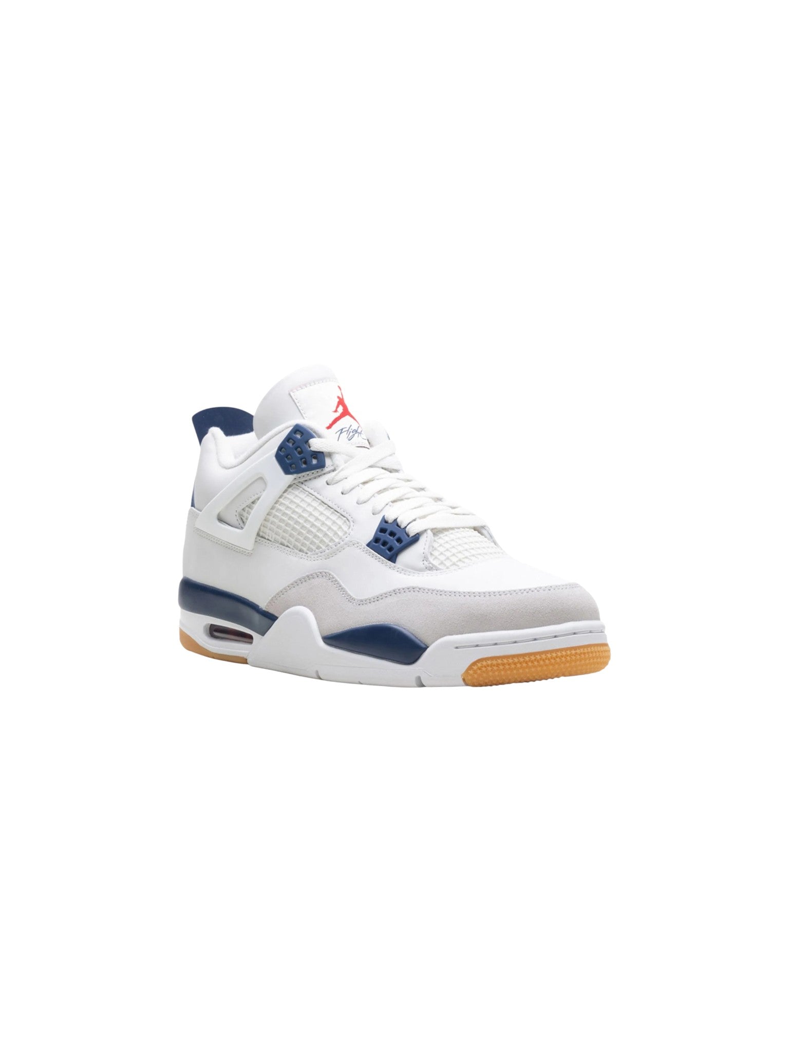 Jordan 4 SB 'Navy' Blue & White Sneakers