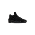 Jordan 4 'Black Cat' Black Sneakers