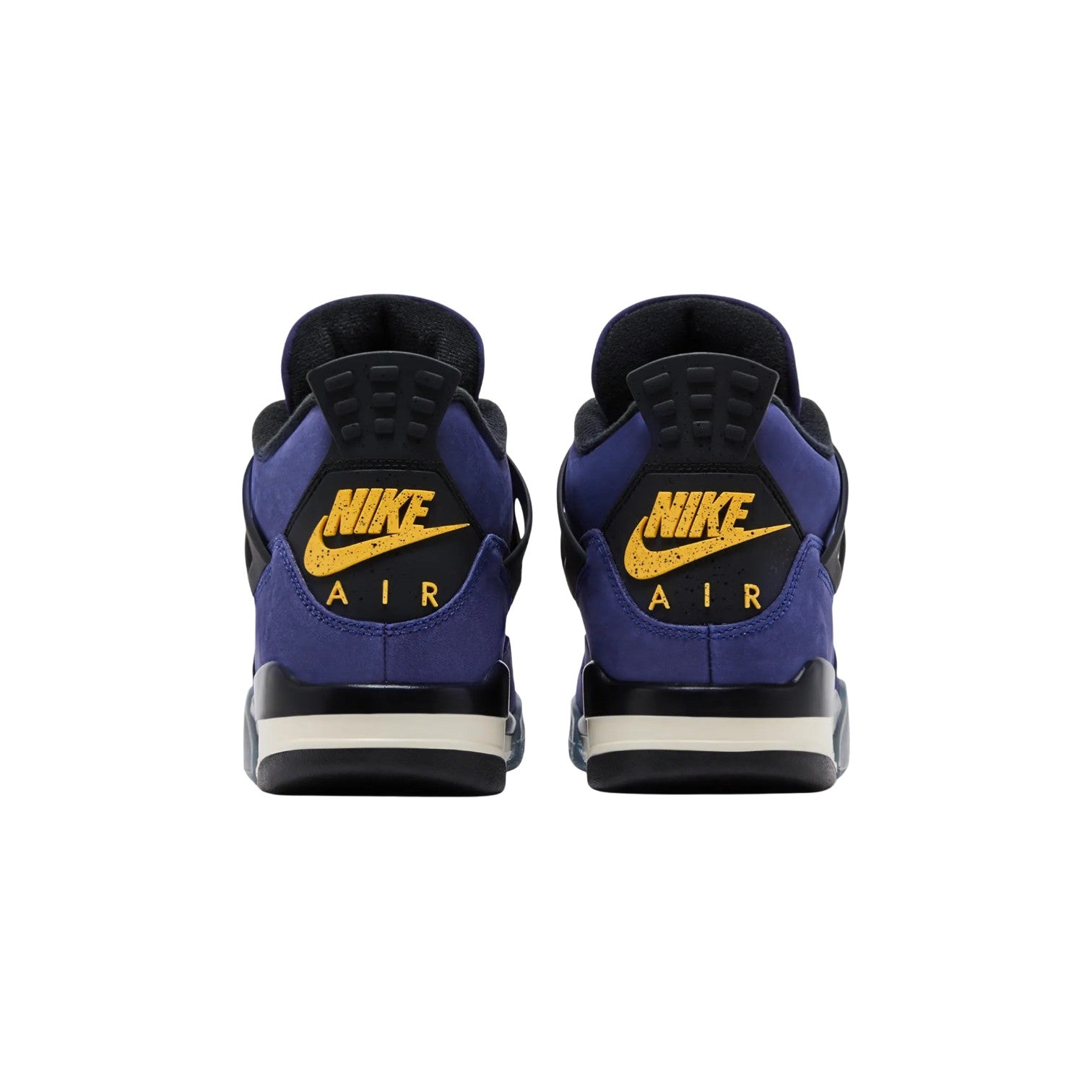 Jordan 4 'Lakers' Purple Sneakers
