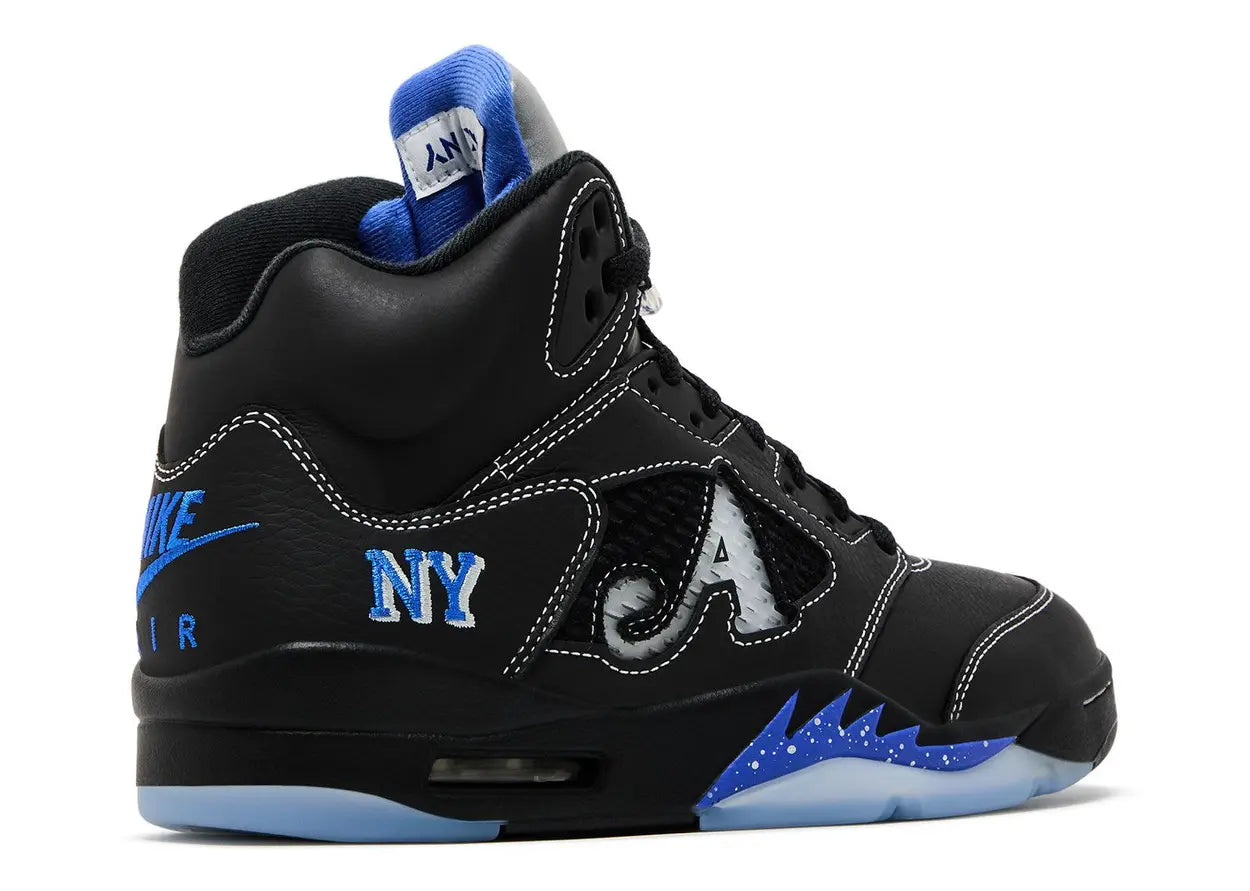 Jordan 5 Retro 'Awake NY' Black Sneaker