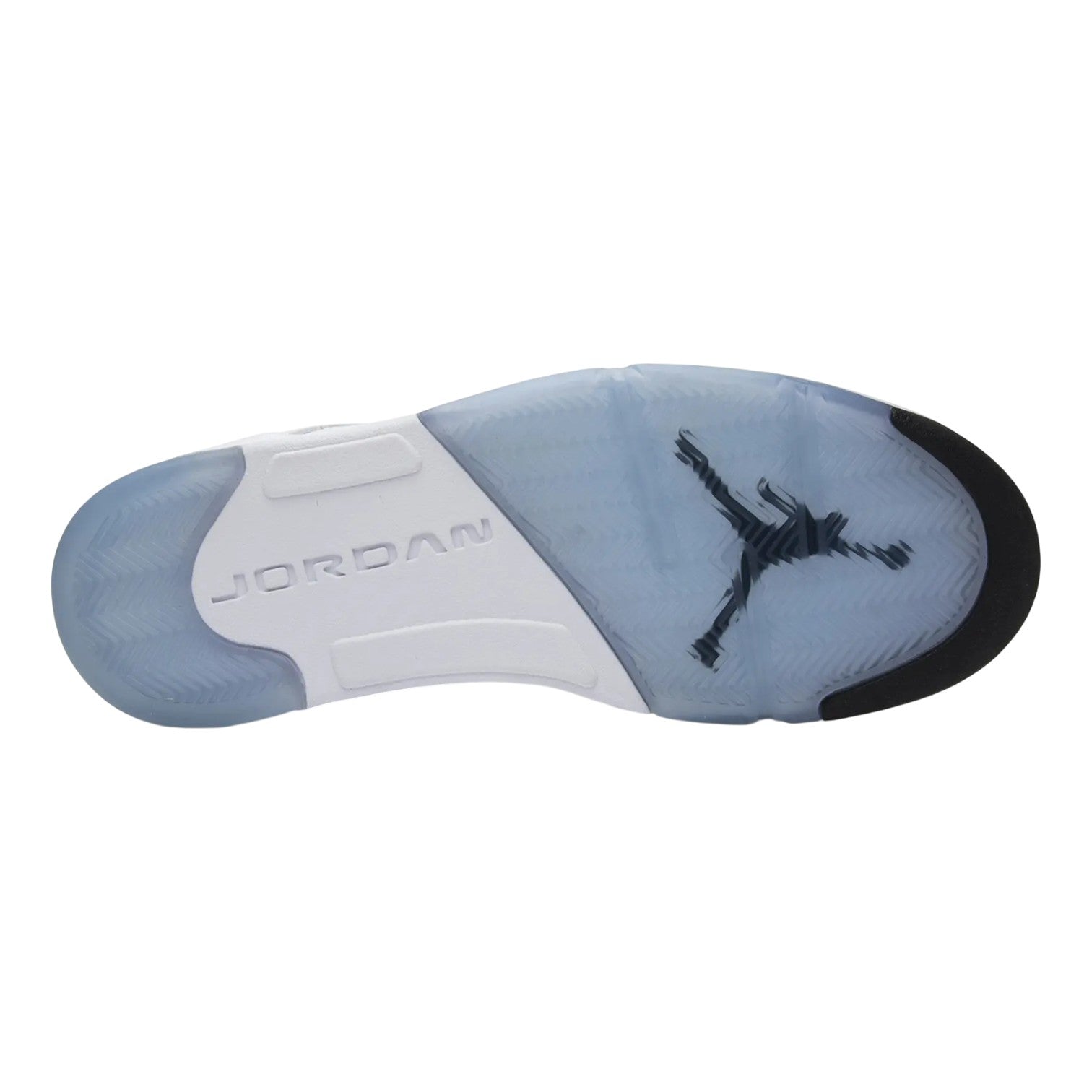 Jordan 5 'White Metallic' White Sneakers