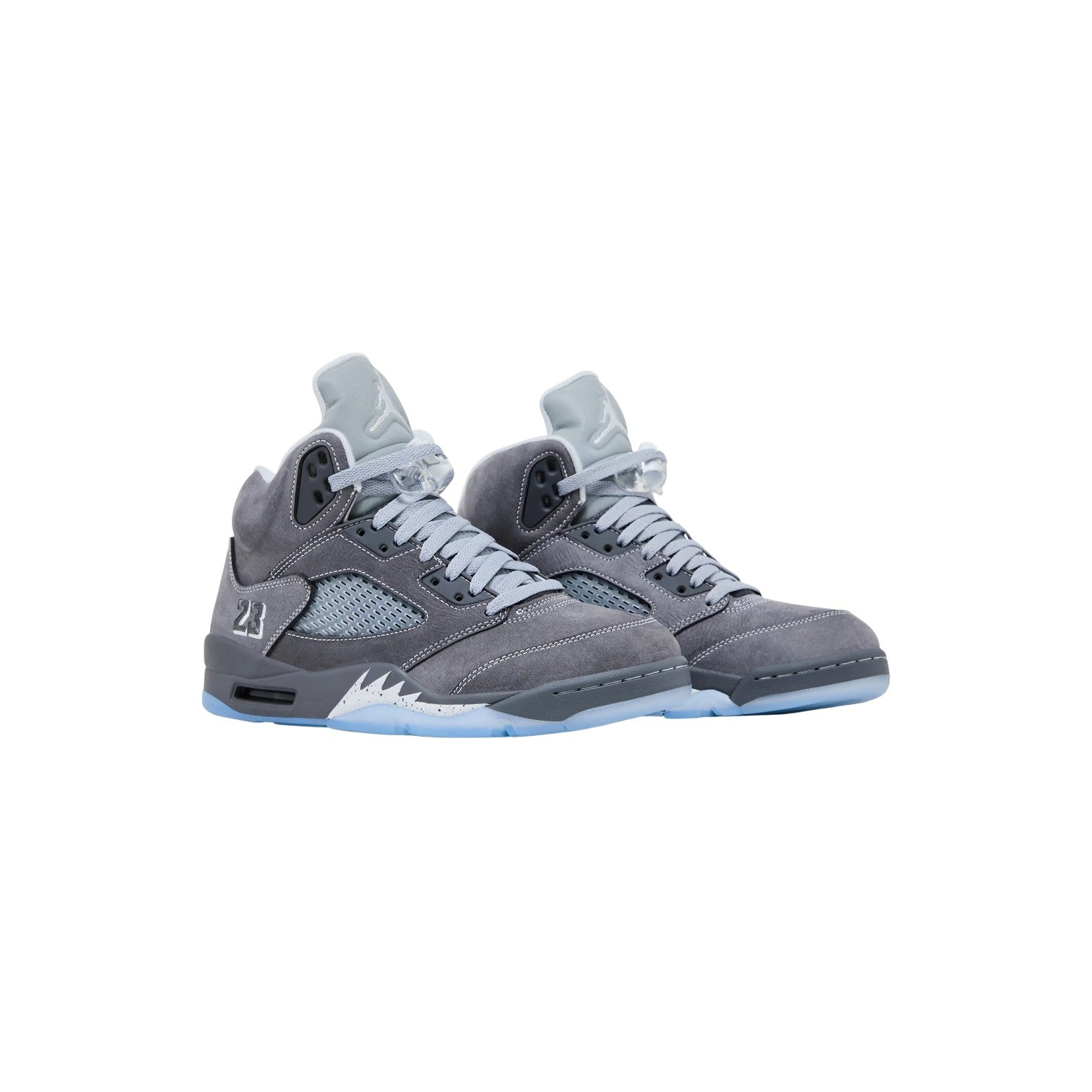Jordan 5 'Wolf Grey' Grey Sneakers (Kid's)