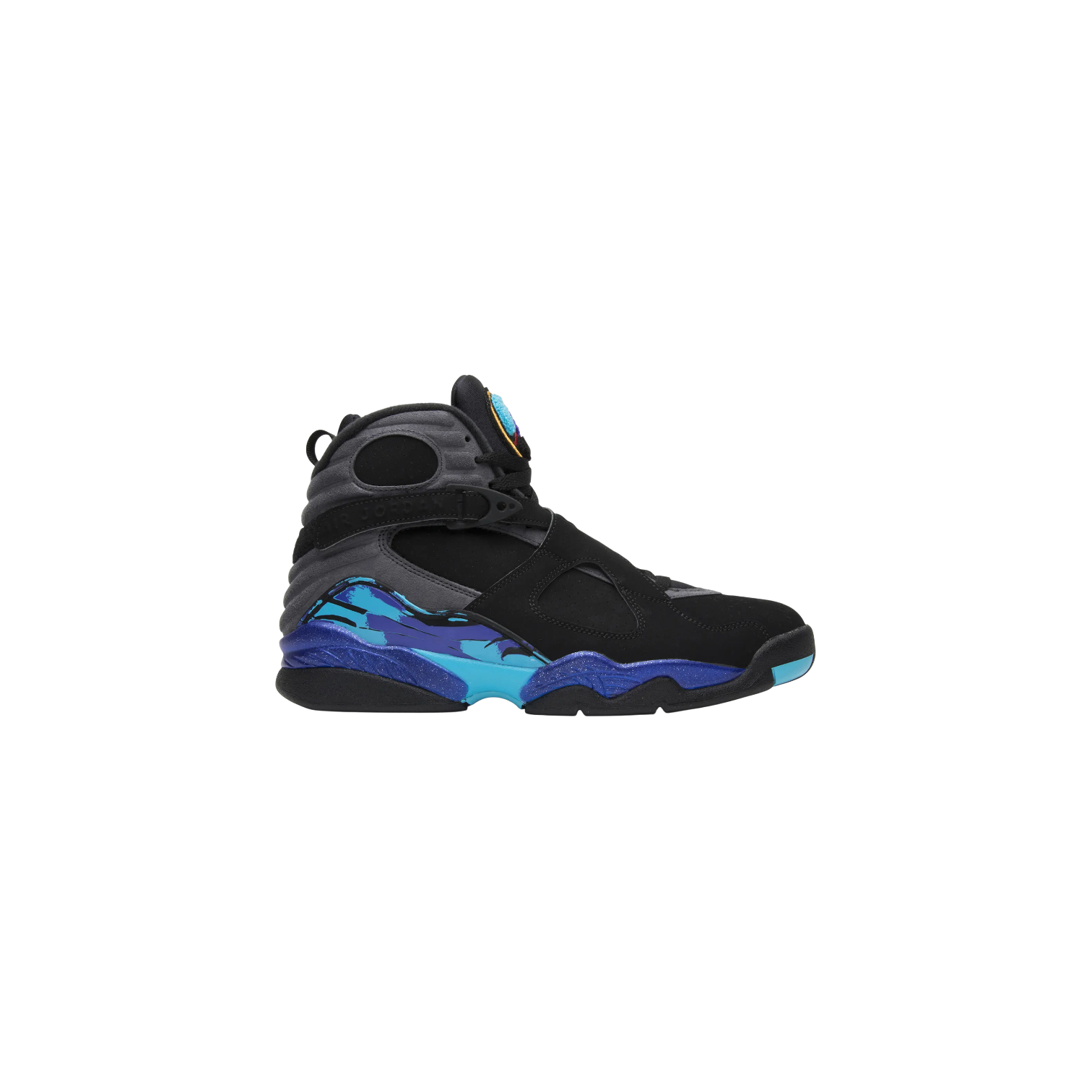 Jordan 8 'Aqua' Black Sneaker
