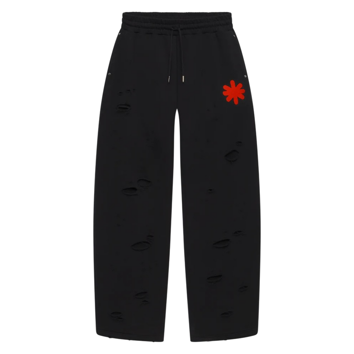 LOSTSHDWS Double Layered Classic Black & Red Sweats