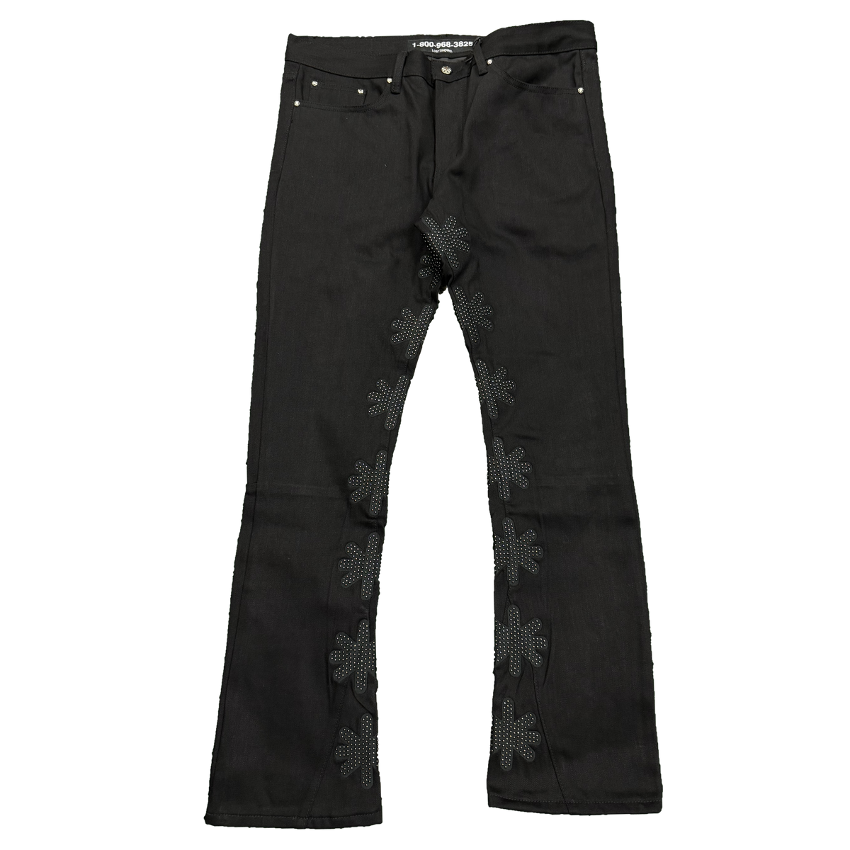 LOSTSHDWS "Studded" Black Denim