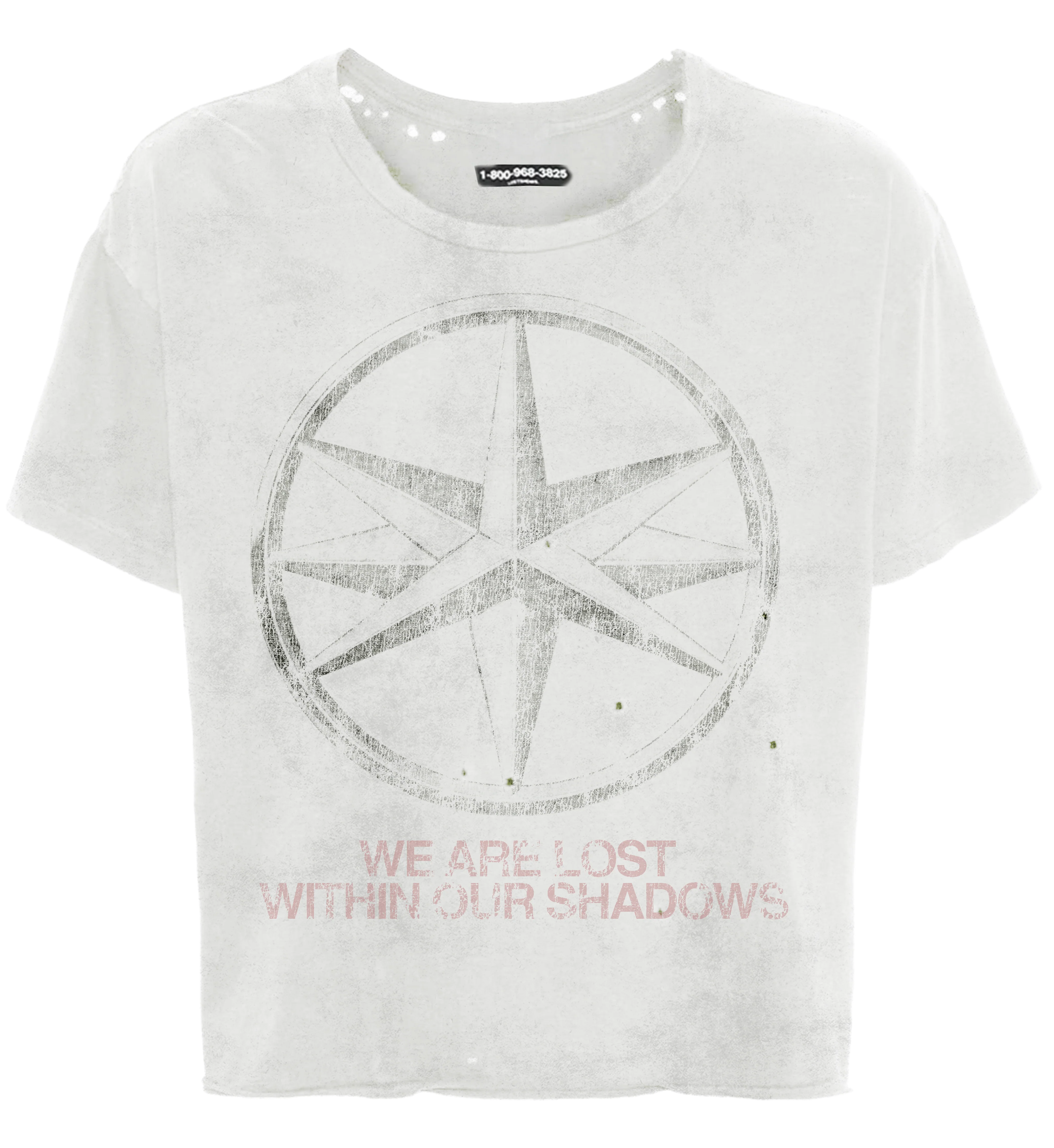 LOST SHDWS 'Benz' White Tee