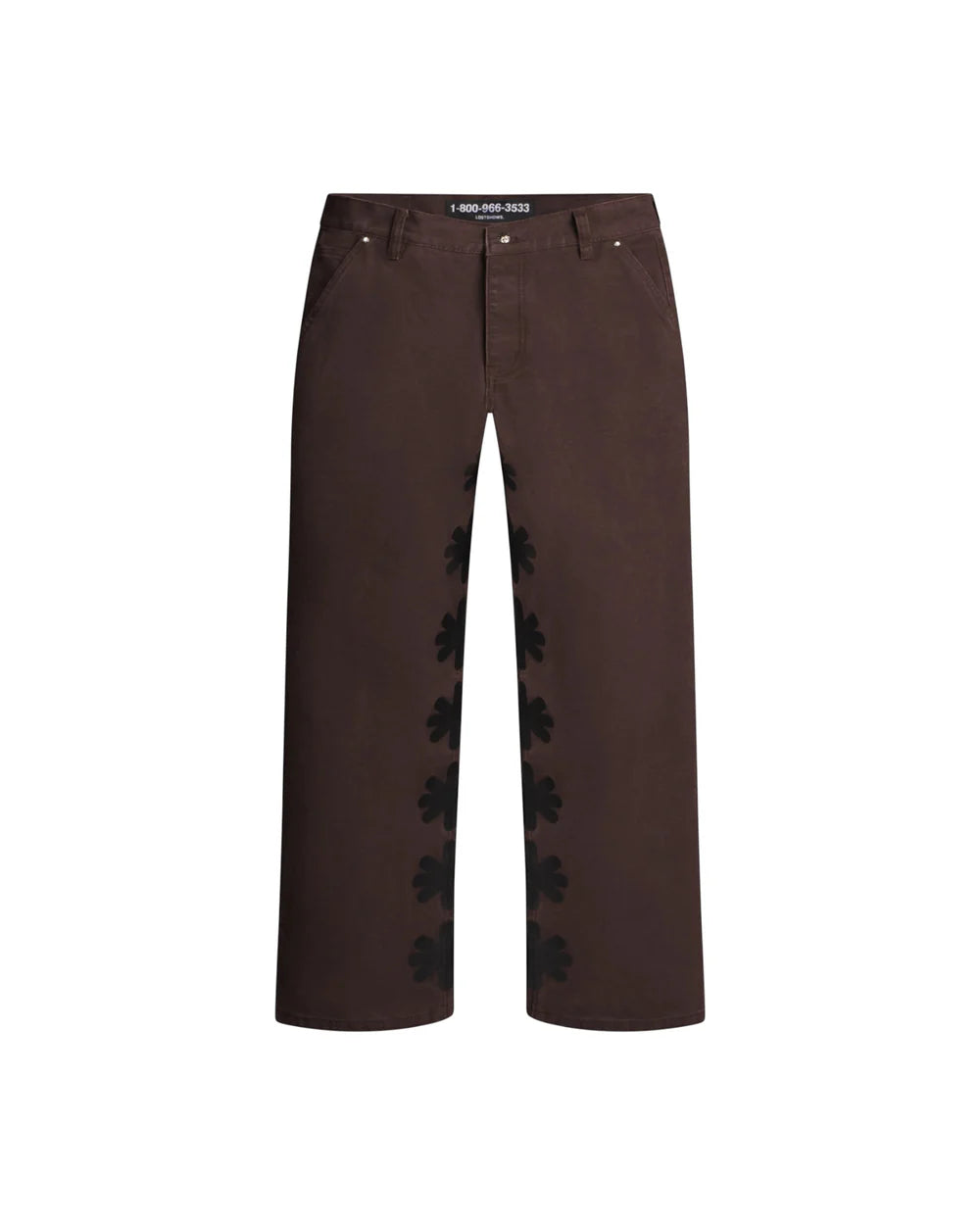 LOST SHDWS 'Carpenter' Dirt Brown Jeans
