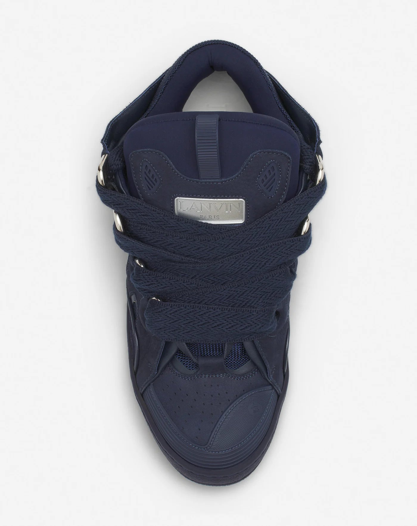 Lanvin 'Navy Blue Curb' Sneakers