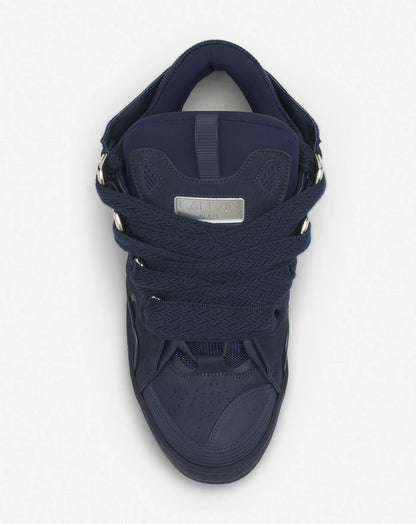 Lanvin 'Navy Blue Curb' Sneakers