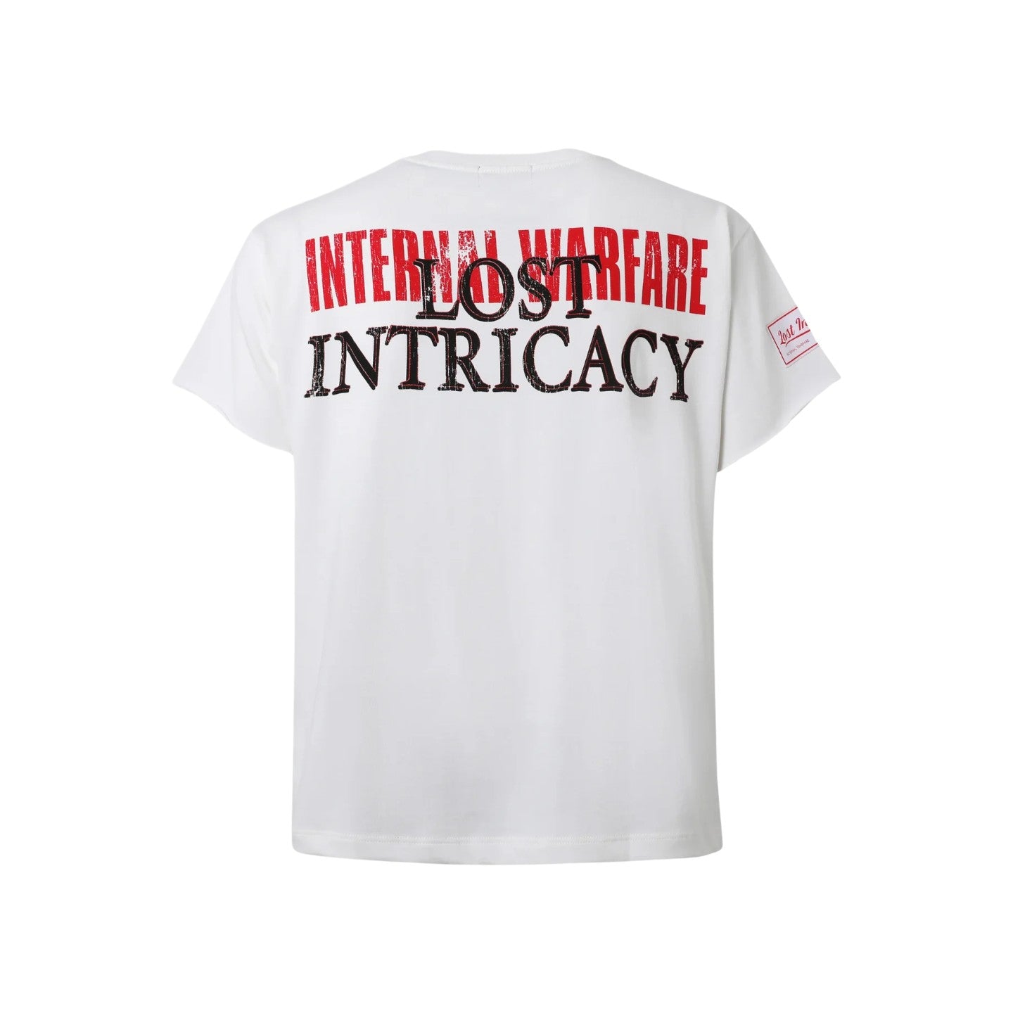 Lost Intricacy 'Front Page Magazine' White Tee
