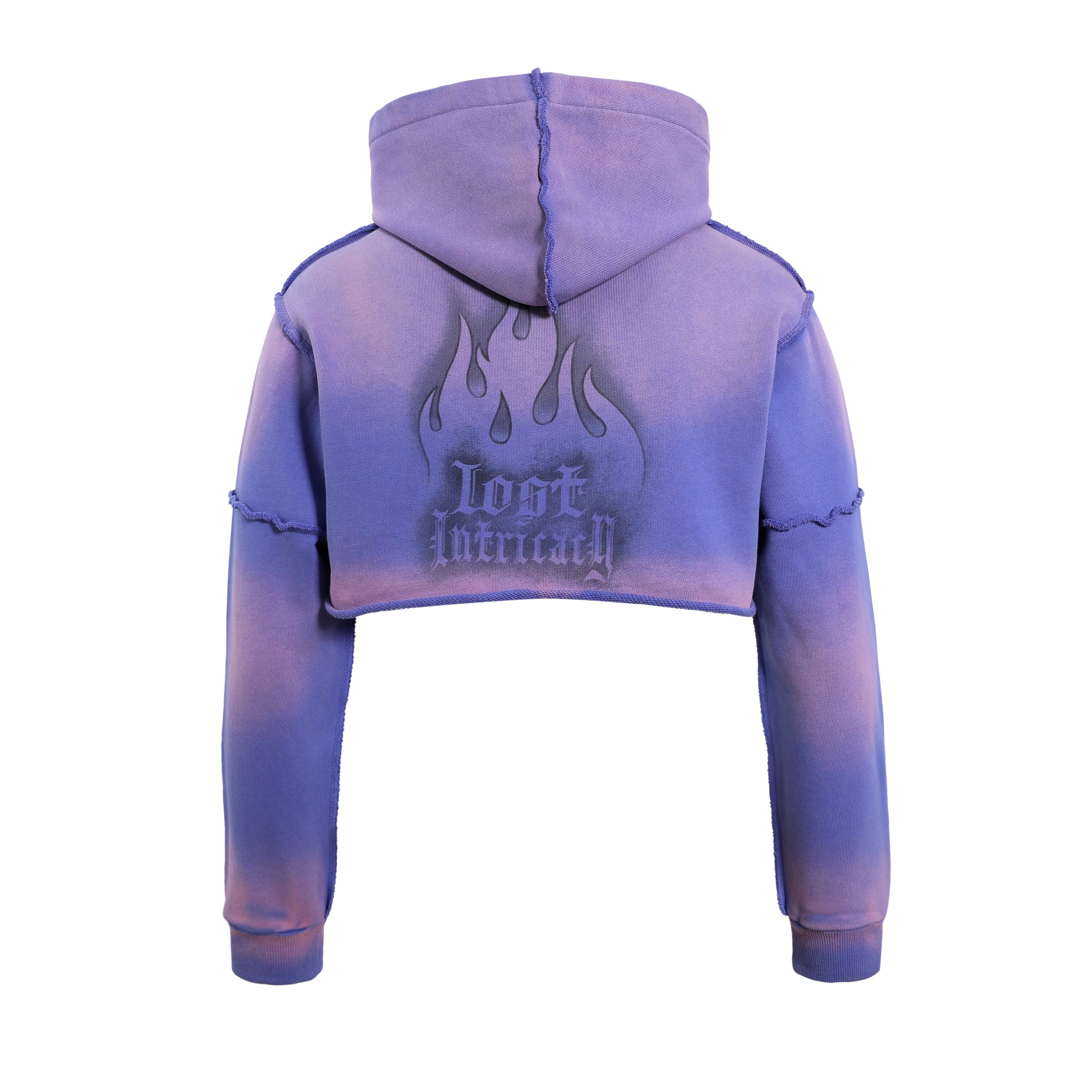 Lost Intricacy Lavender Zip Up Hoodie (Women's)