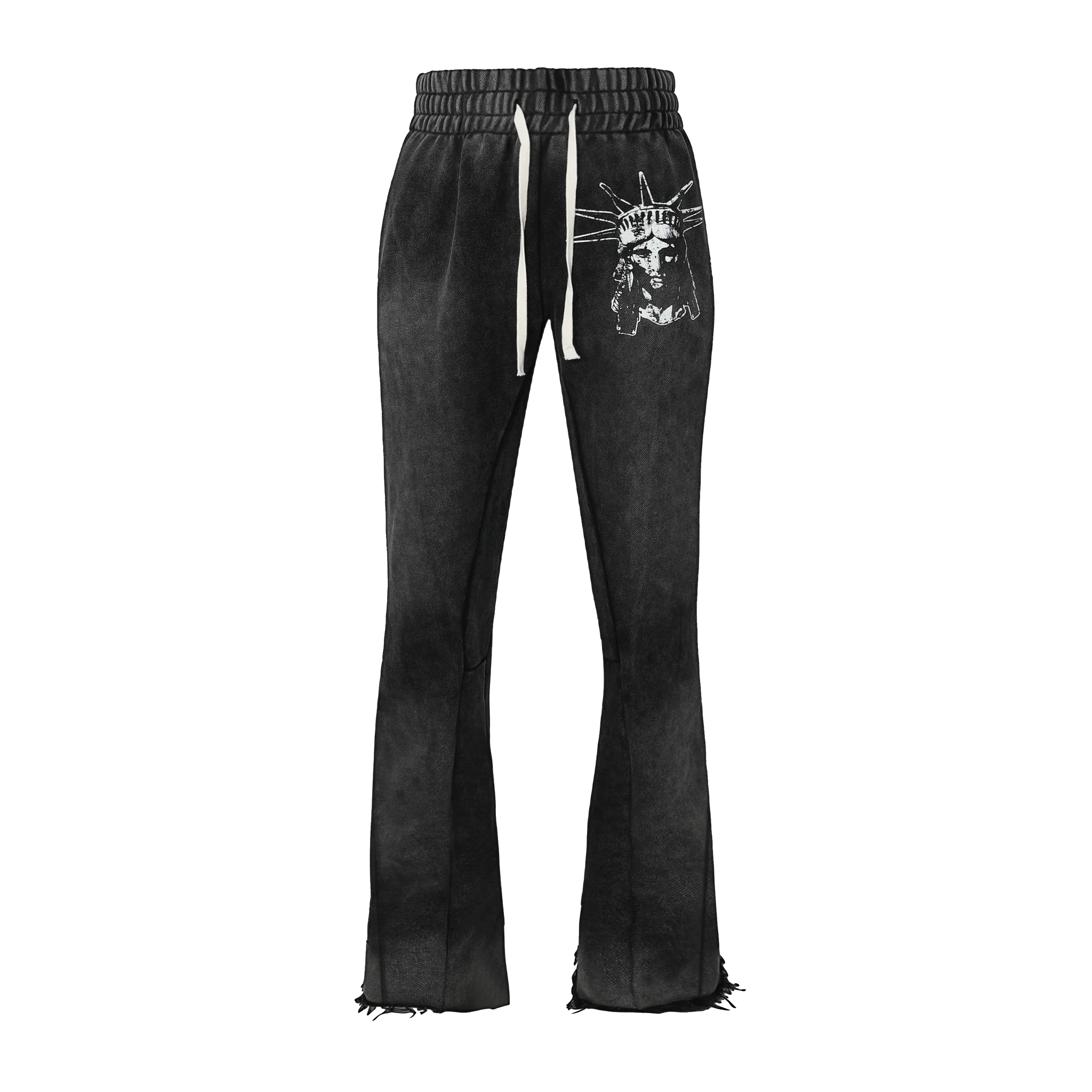 Lost Intricacy 'Black Rhinestone' Sweats