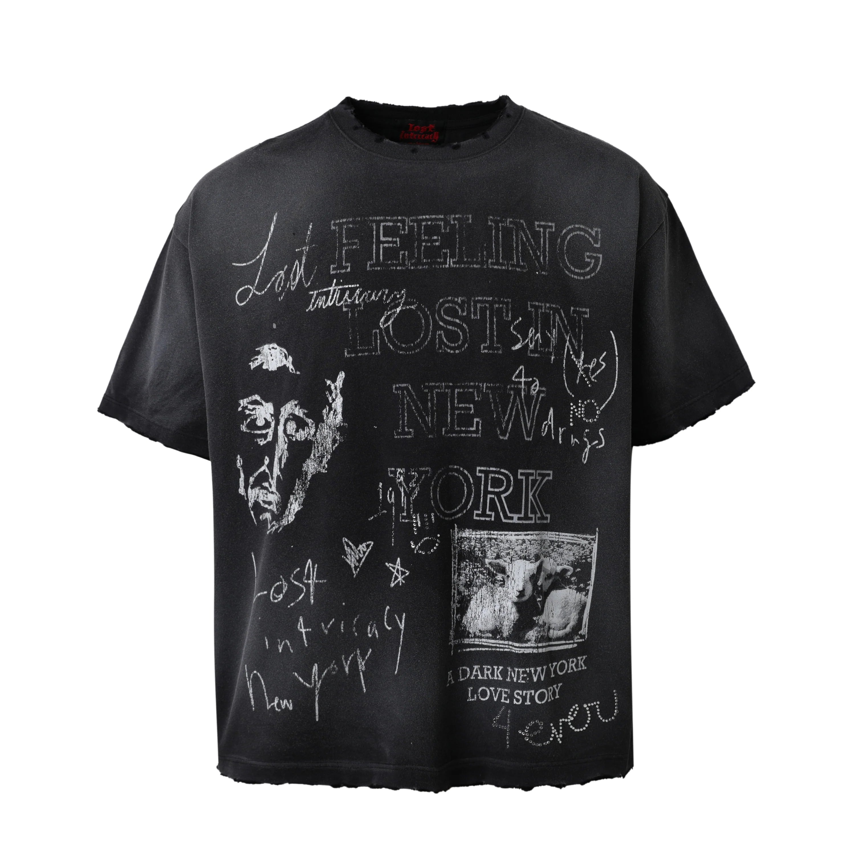 Lost Intricacy 'Brain Rot' Black Tee