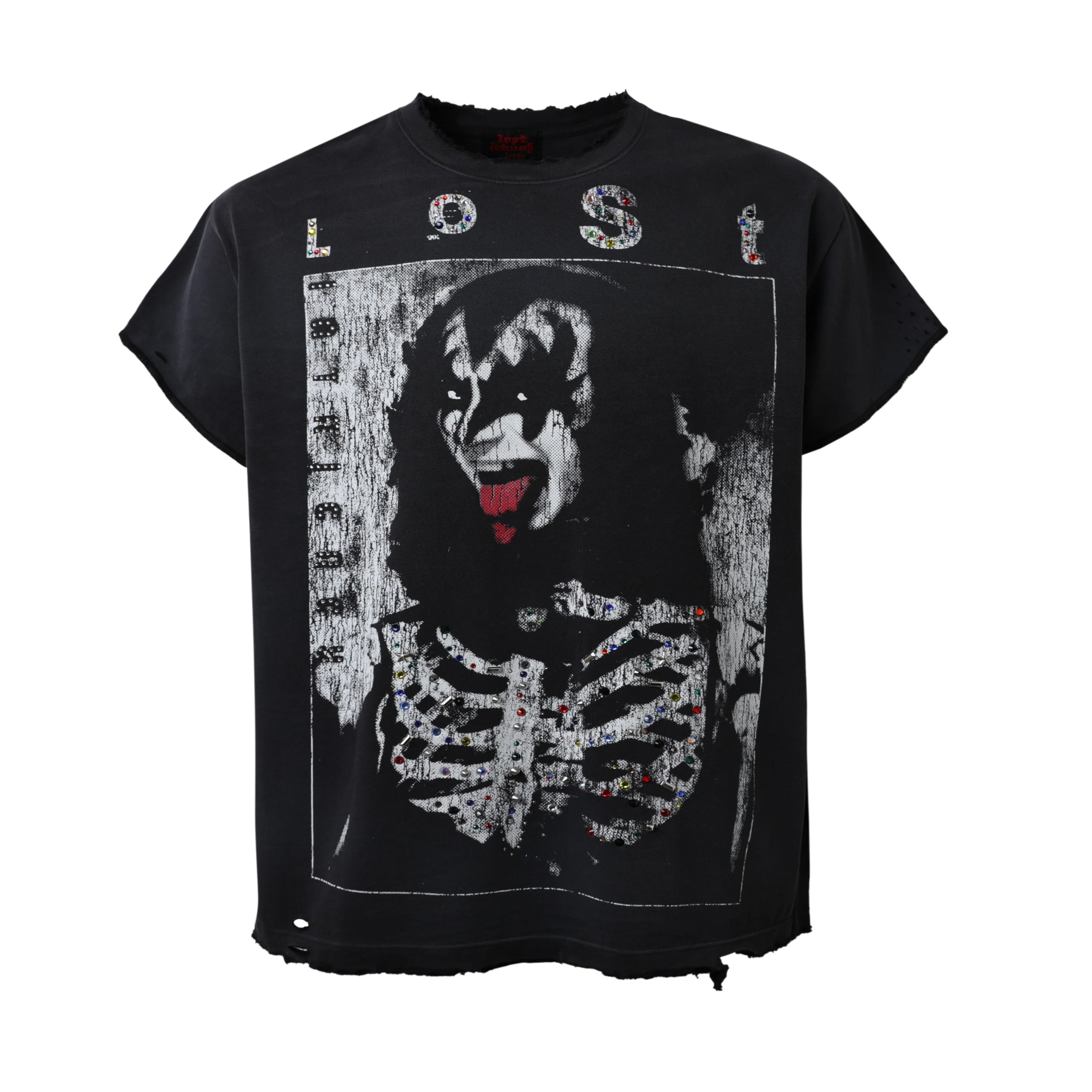 Lost Intricacy 'Kiss of Monroe' Black Tee