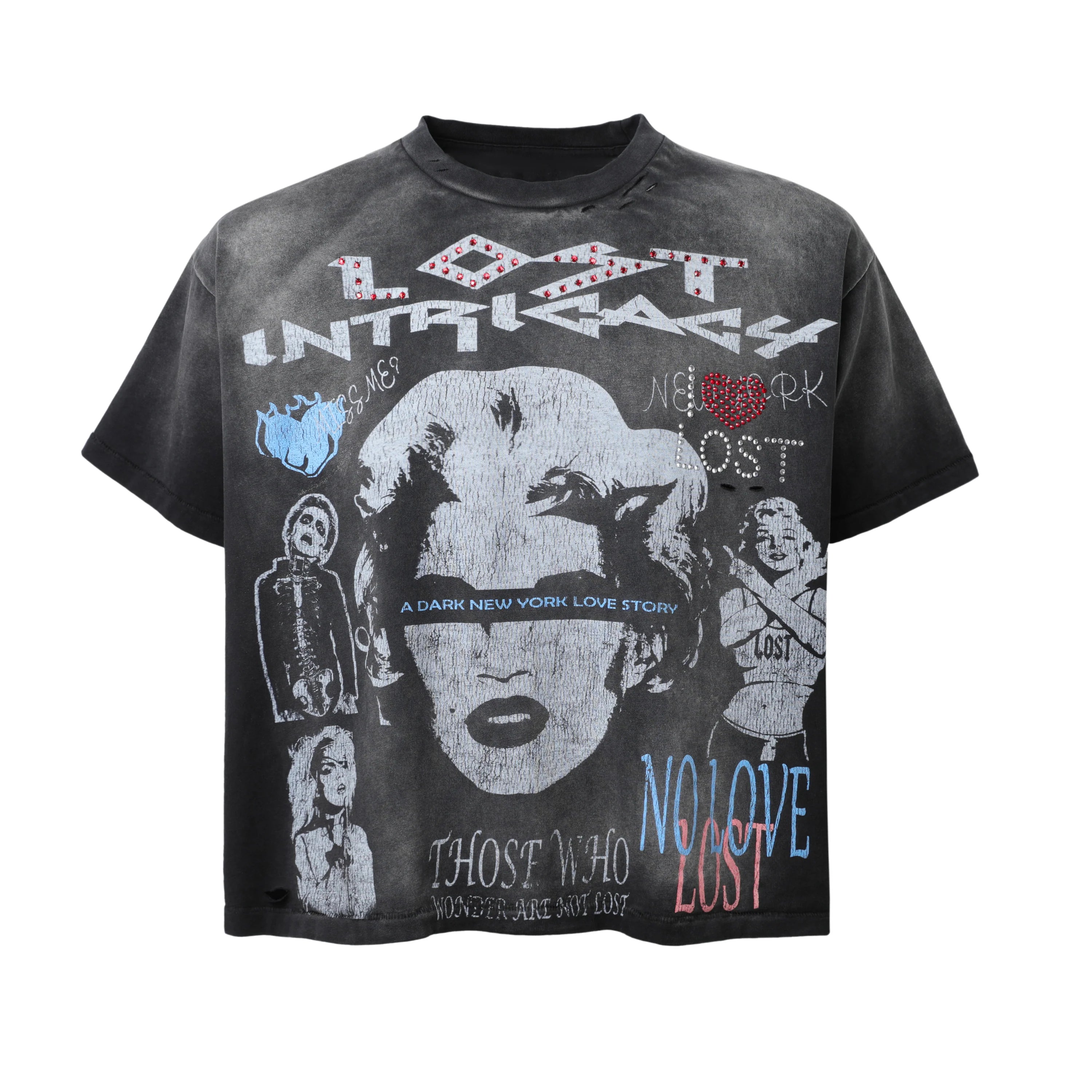 Lost Intricacy 'Love Lost' Black Tee