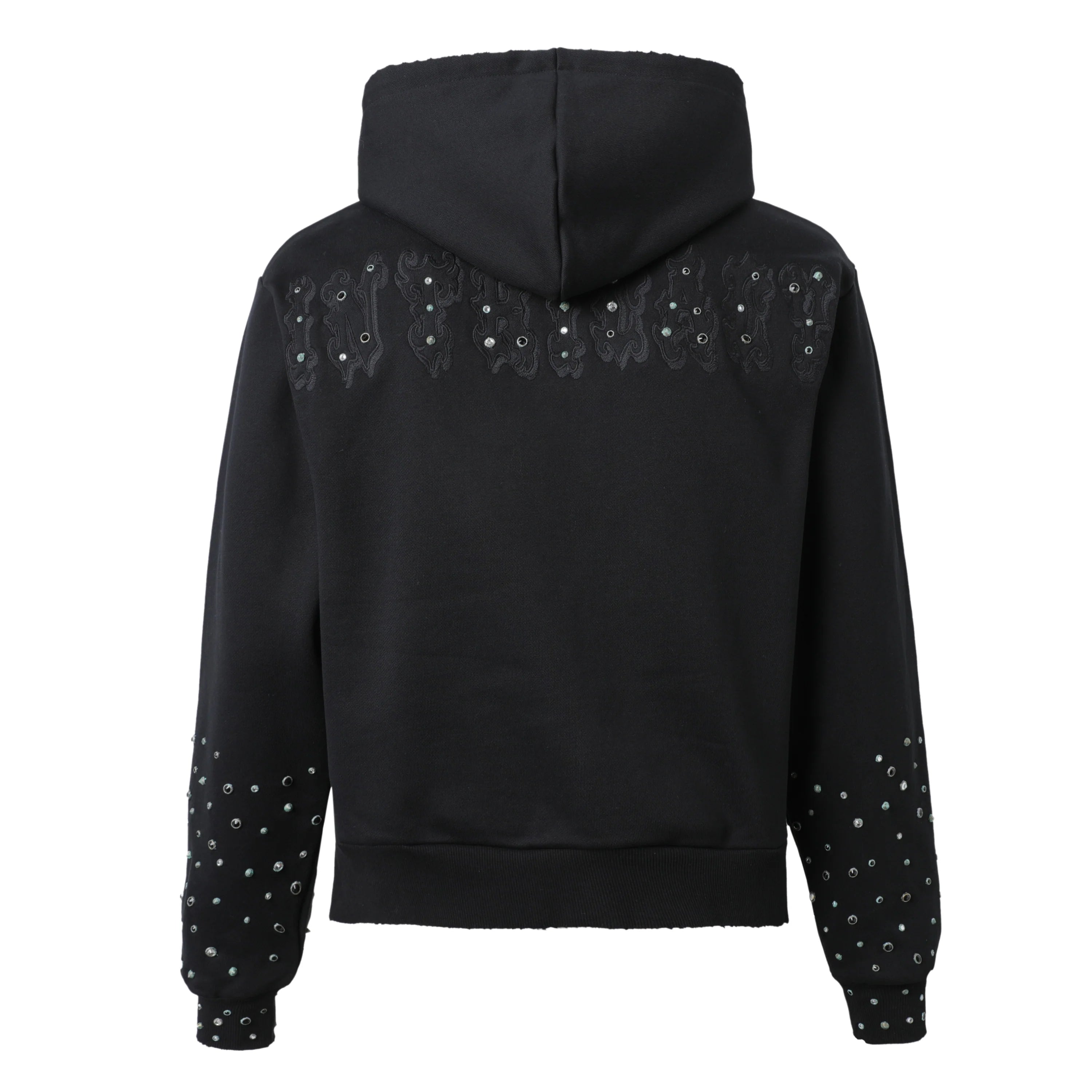 Lost Intricacy 'Patch 2.0' Blackout Zip Up Hoodie