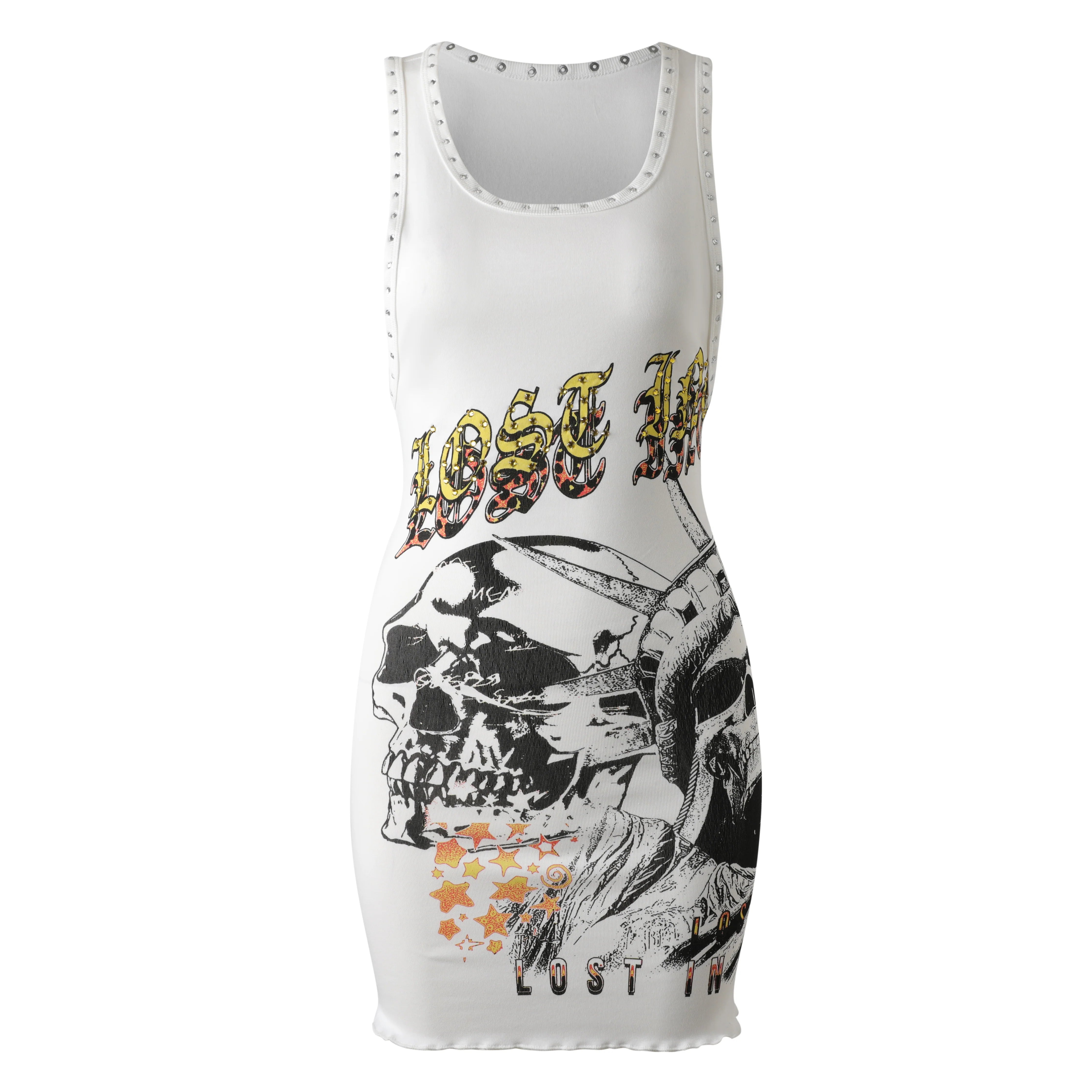 Lost Intricacy 'Fatal Empire' White Dress