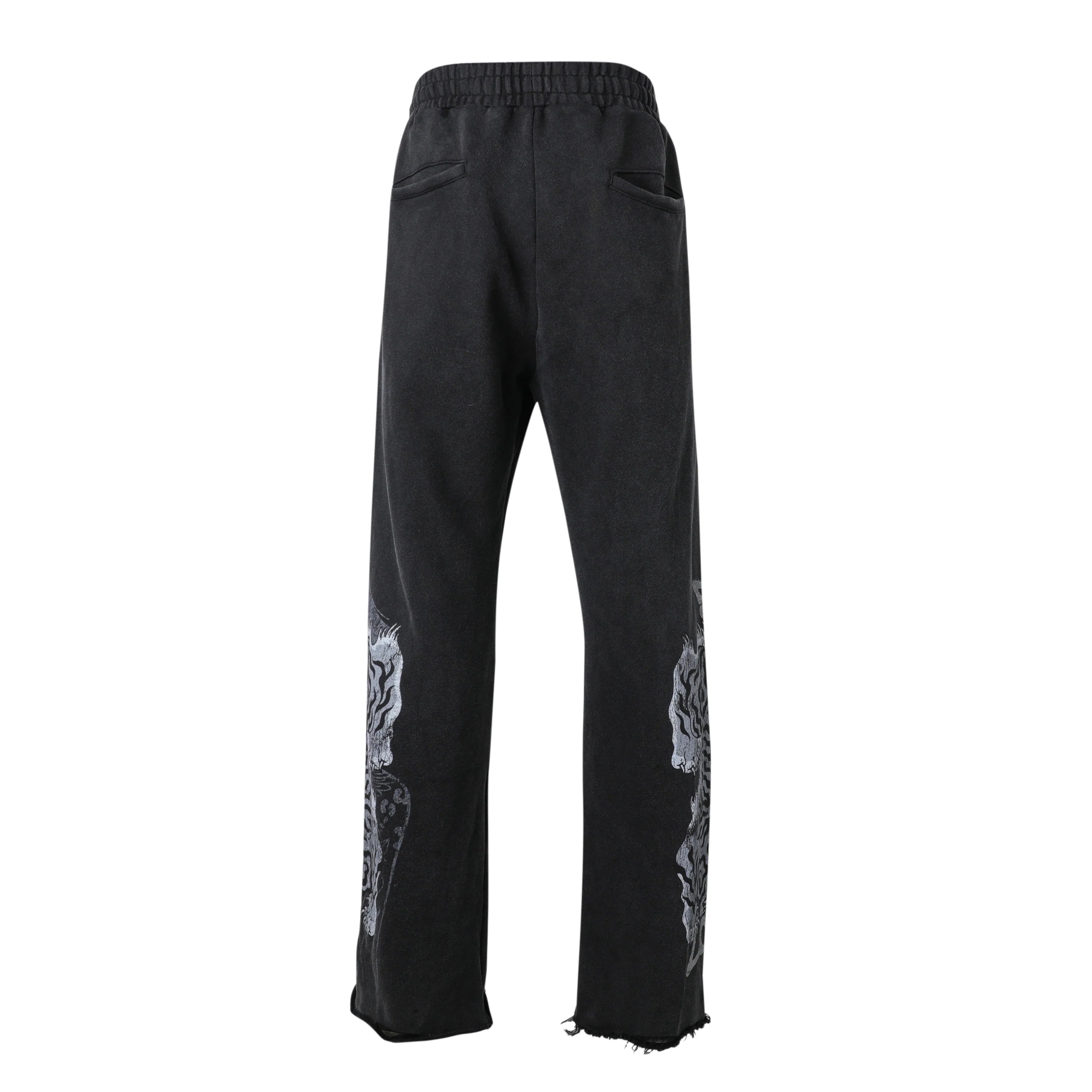 Lost Intricacy 'Twin Tiger' Black Sweats