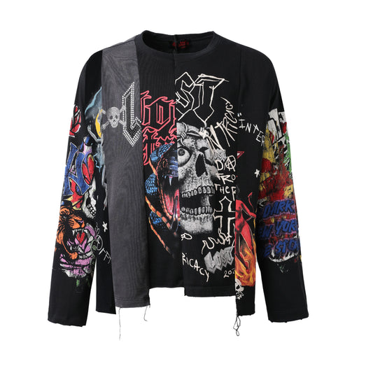 Lost Intricacy 'What The Lost' Black LS Tee