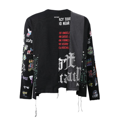 Lost Intricacy 'What The Lost' Black LS Tee