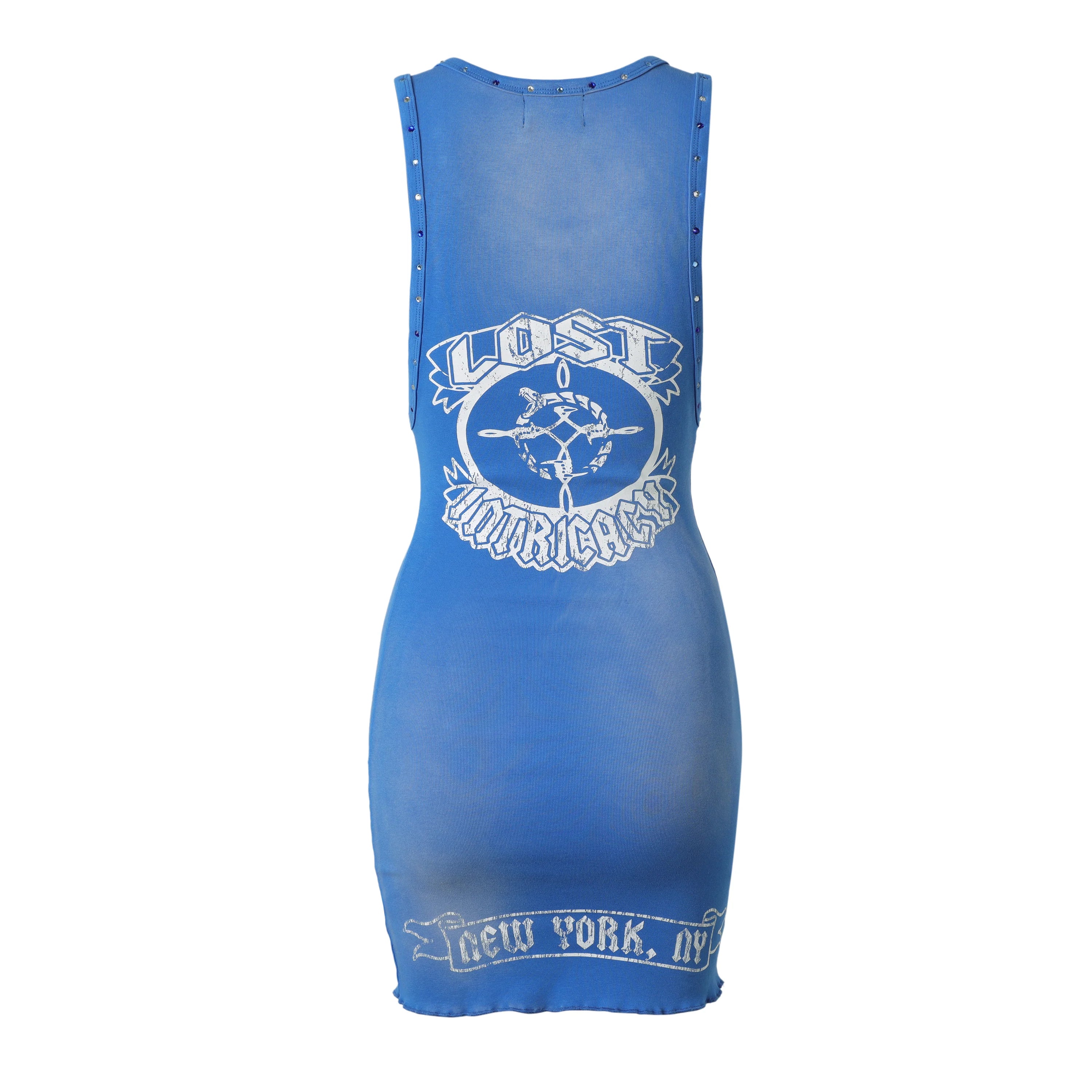 Lost intricacy 'Blue Icon' Dress