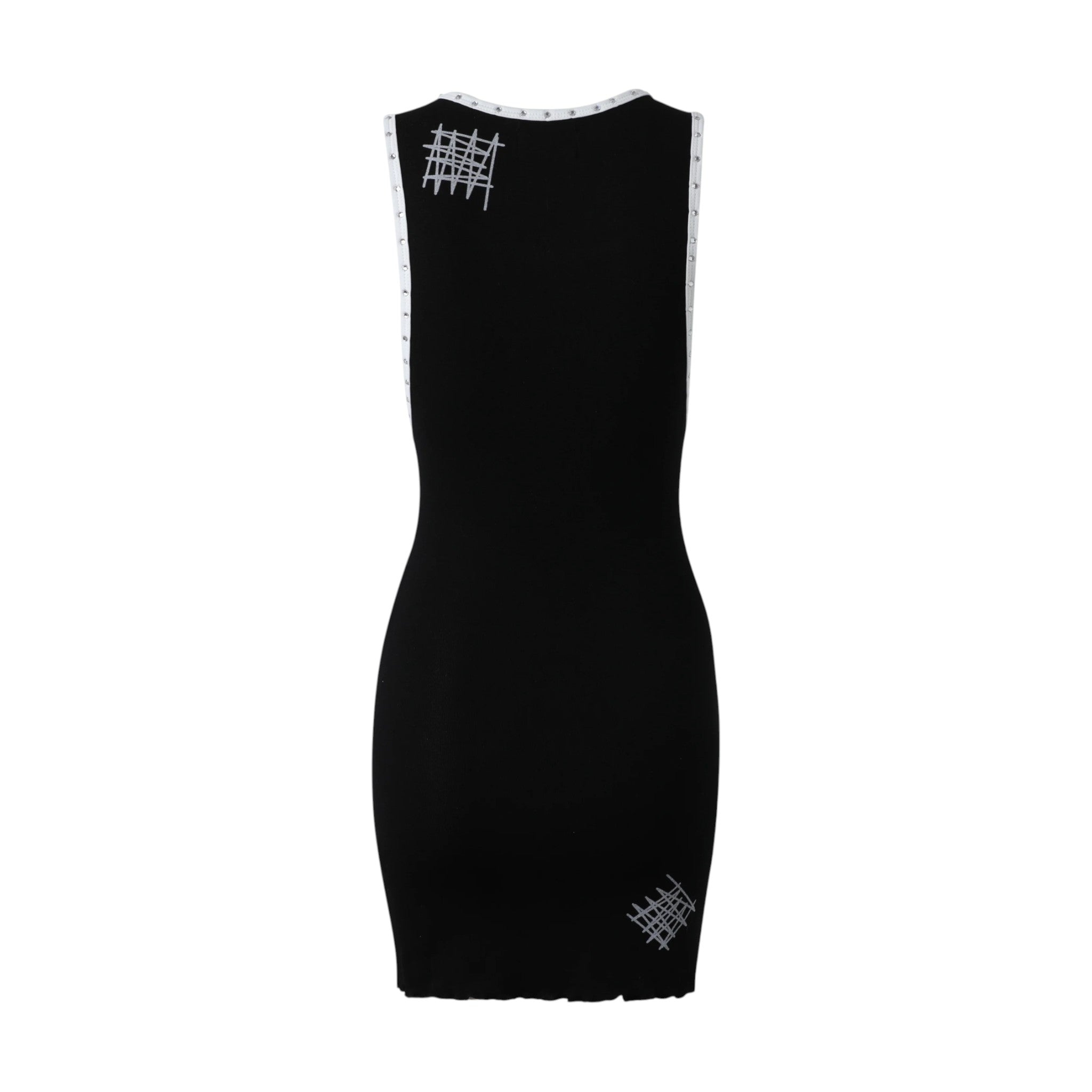 Lost intricacy 'Rebel Muse' Black & White Dress
