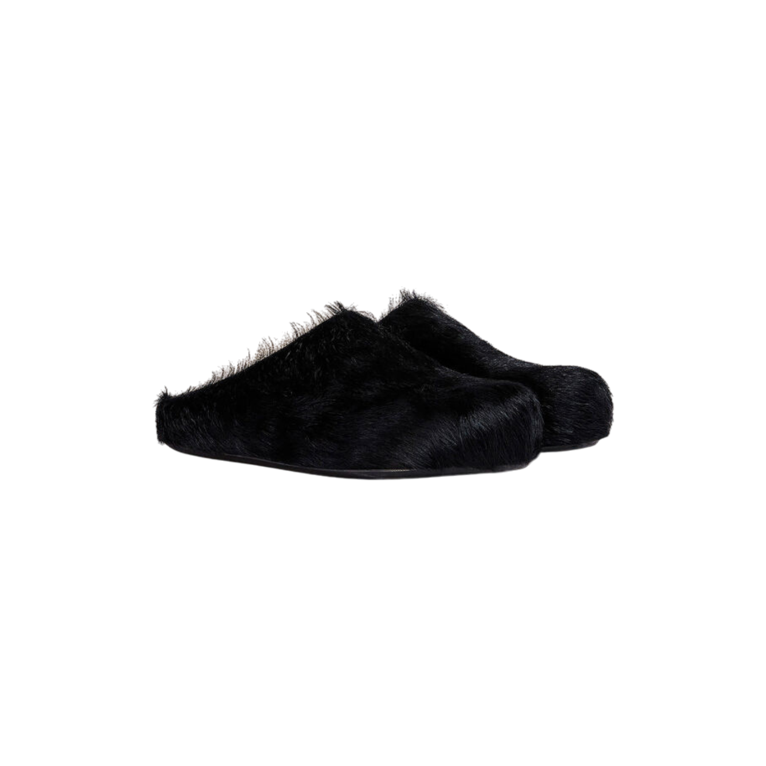 Marni 'Fussbet Sabot' Black Slide