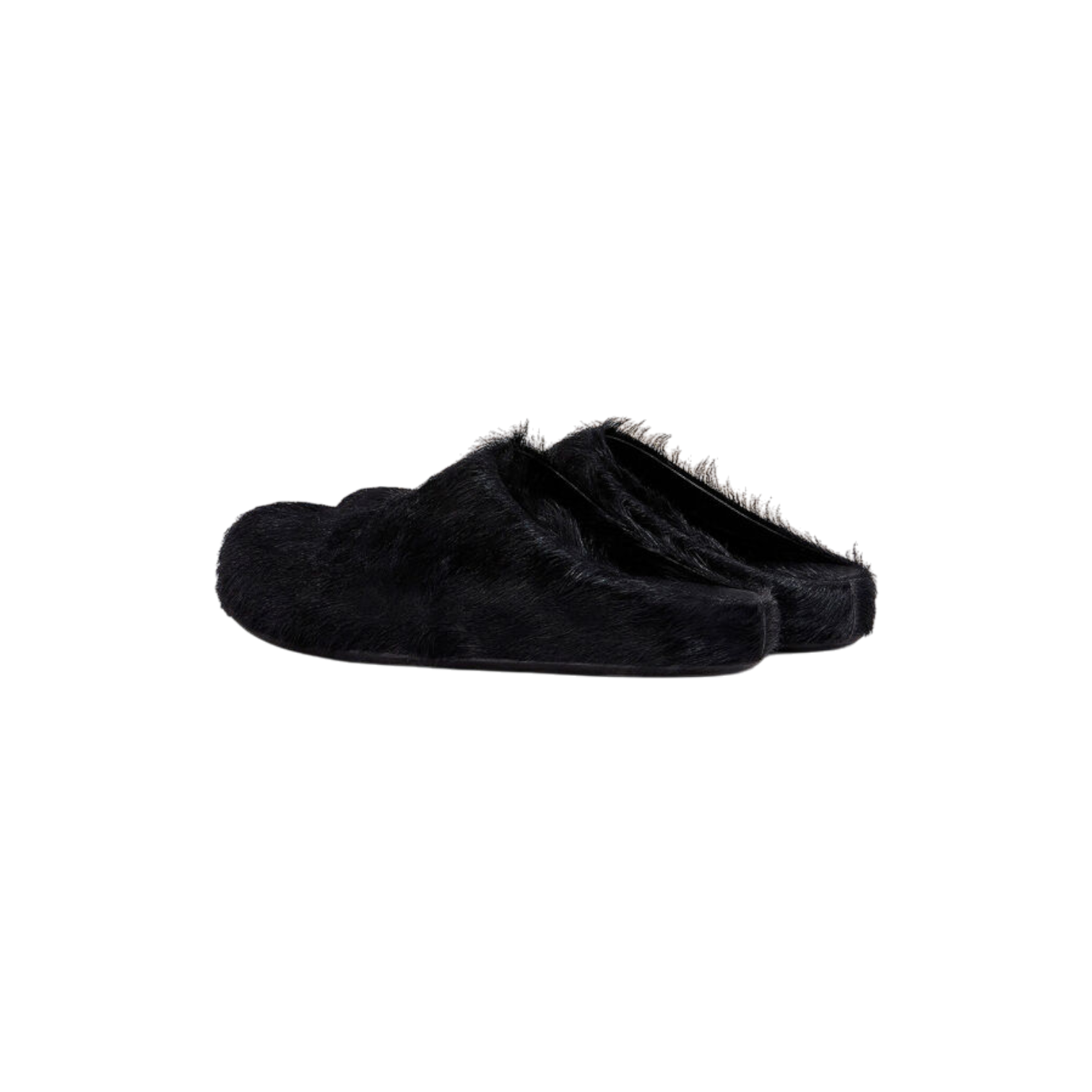 Marni 'Fussbet Sabot' Black Slide