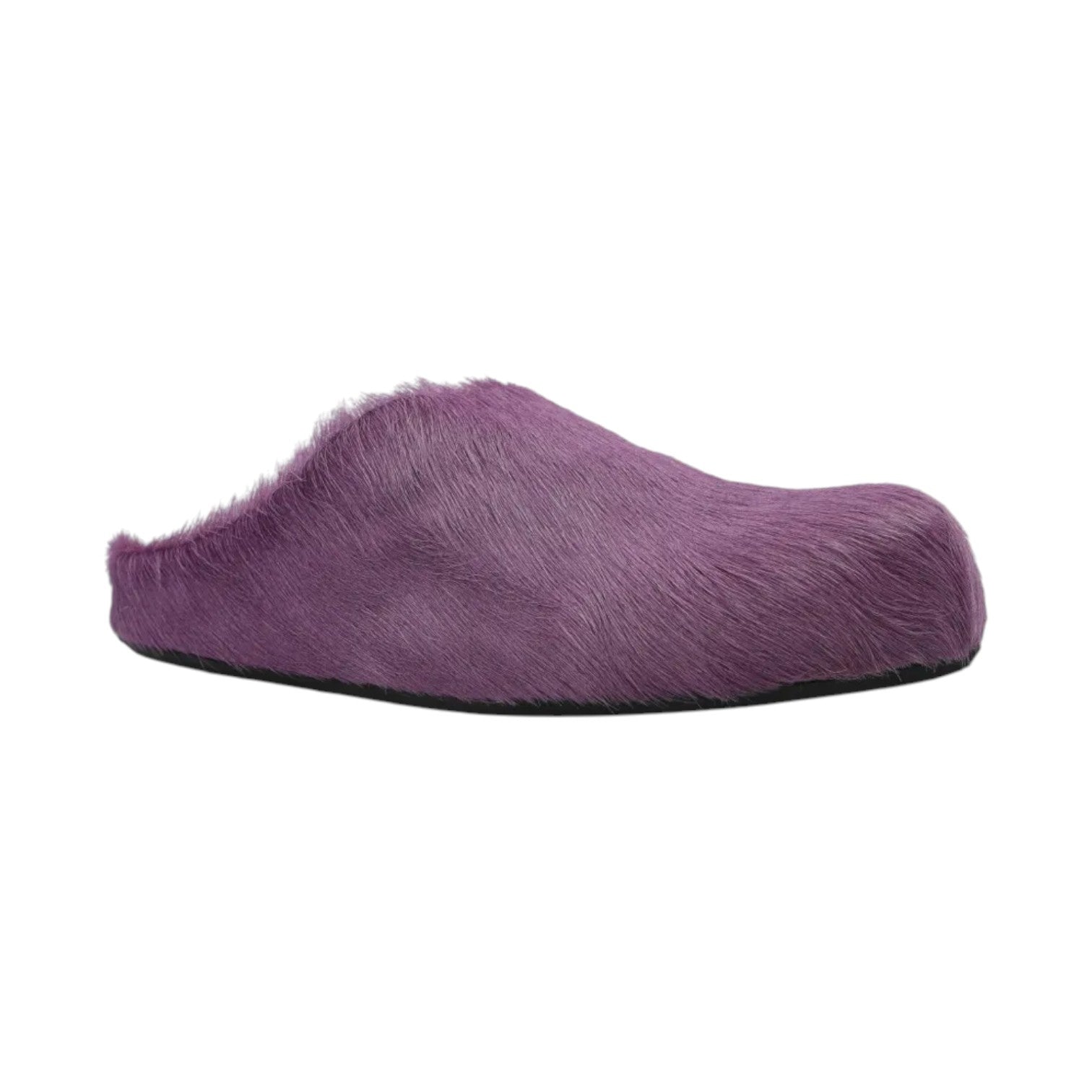 Marni 'Fussbet Sabot' Prune Violet Slides