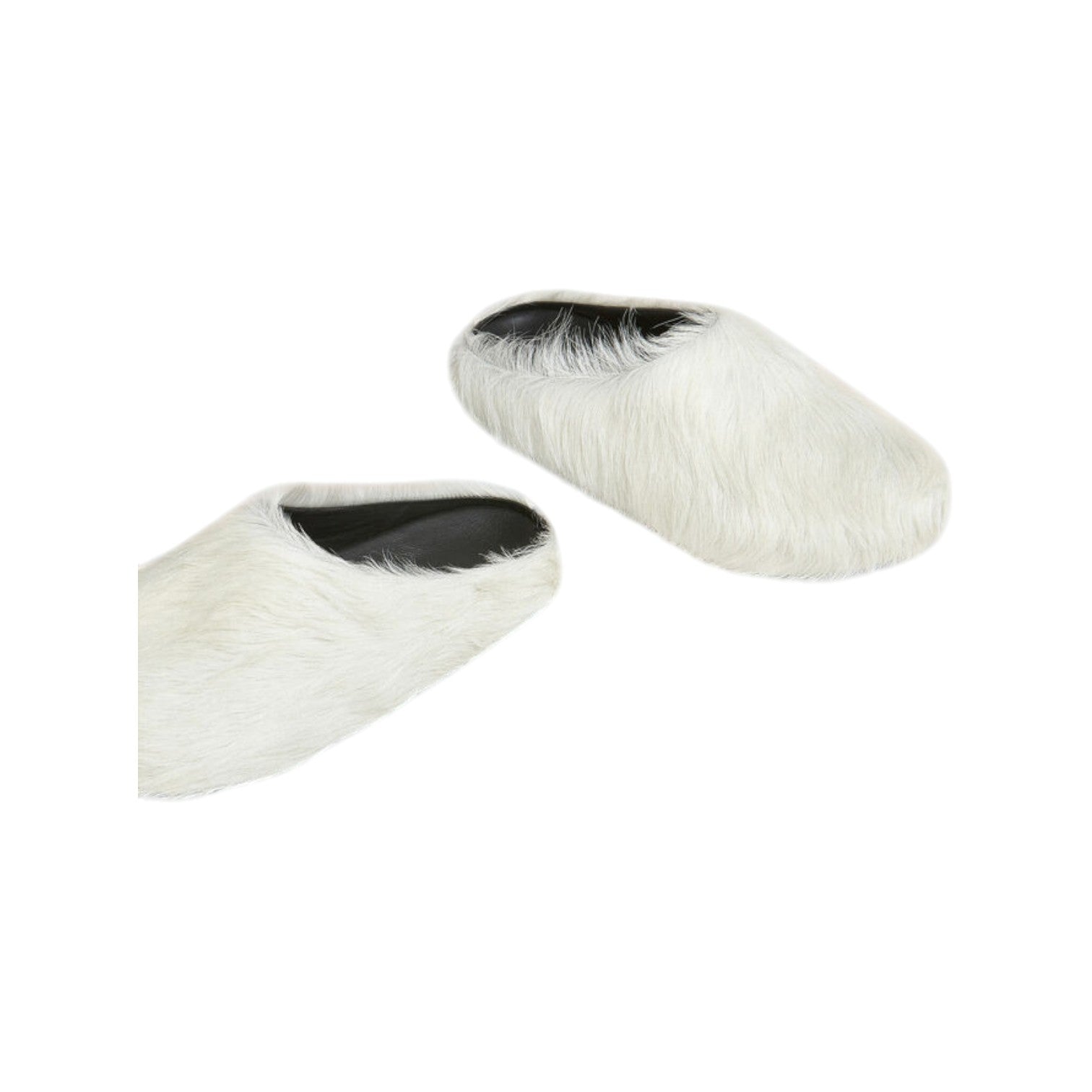 Marni 'Fussbet Sabot' White Slippers